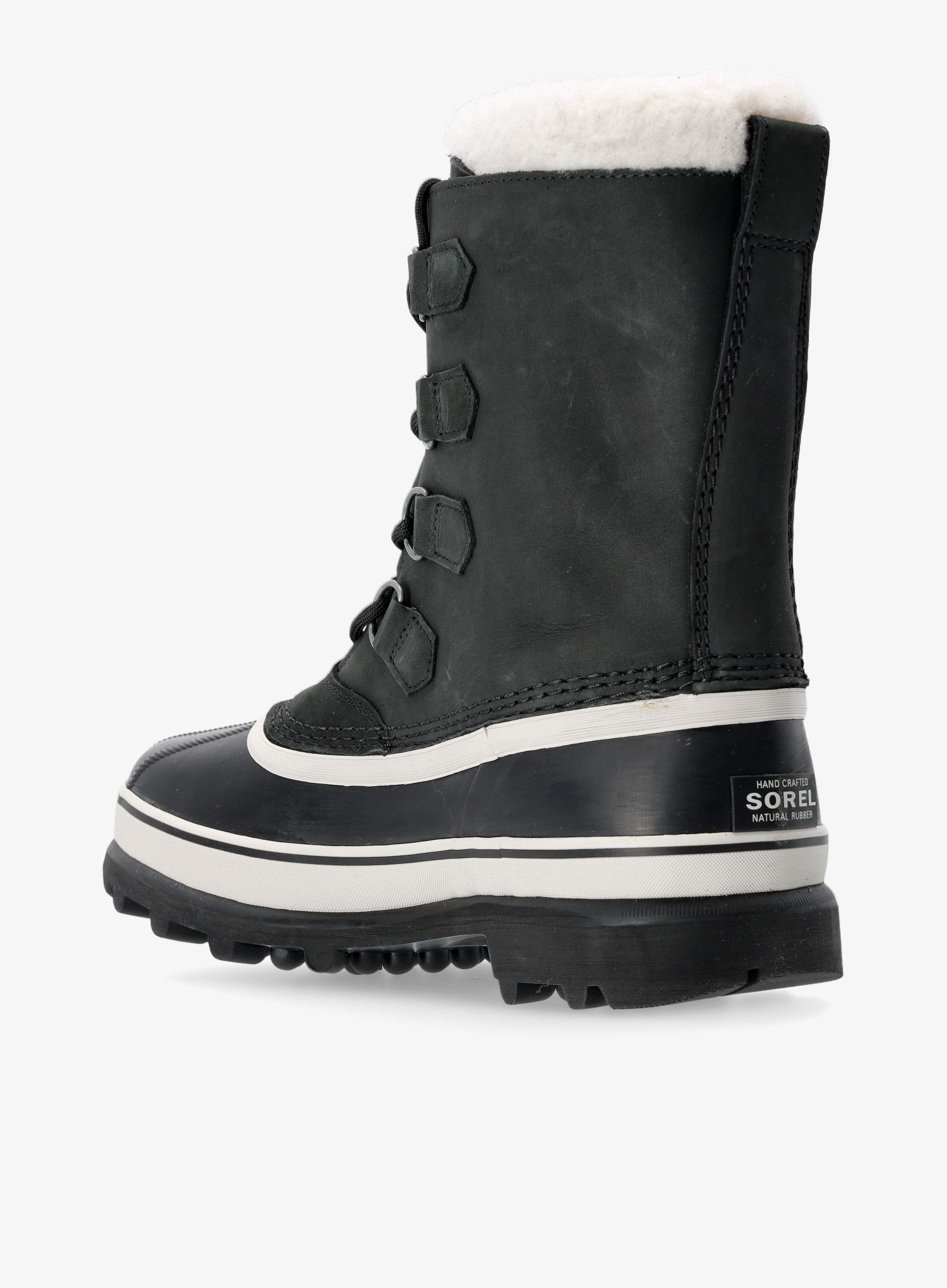 Черевики зимові жіночі Sorel Caribou - black/stone