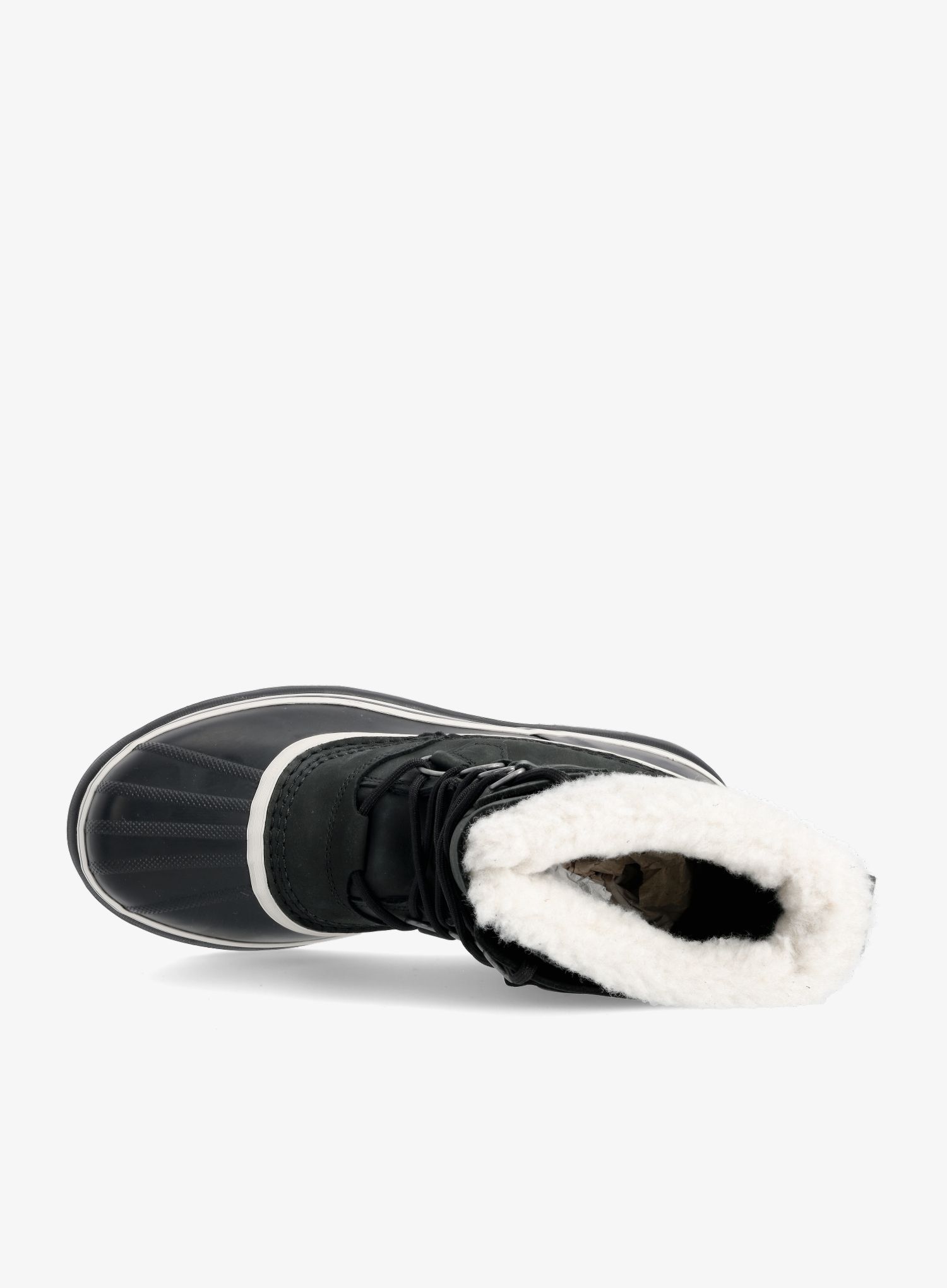 Черевики зимові жіночі Sorel Caribou - black/stone