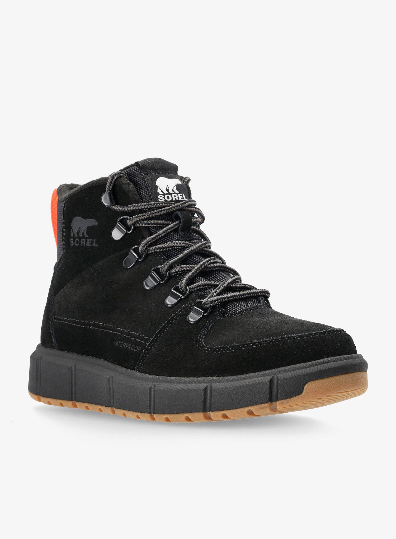 Черевики зимові Sorel Explorer III Blazer WP - black/optimized orange