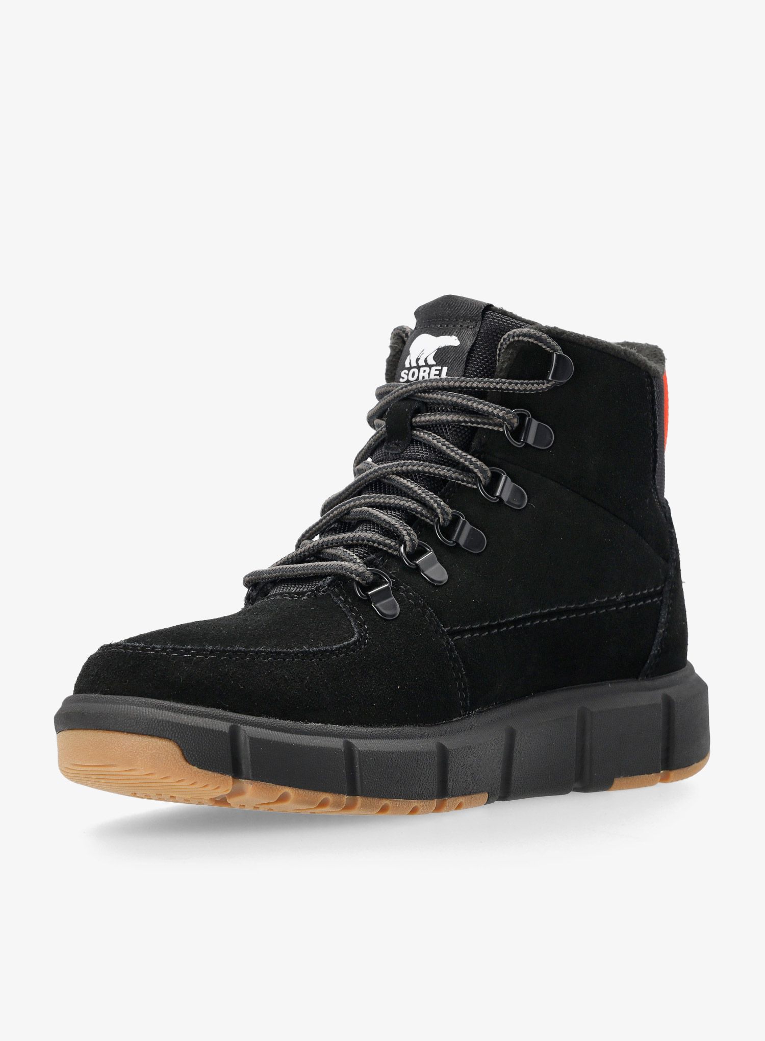 Черевики зимові Sorel Explorer III Blazer WP - black/optimized orange