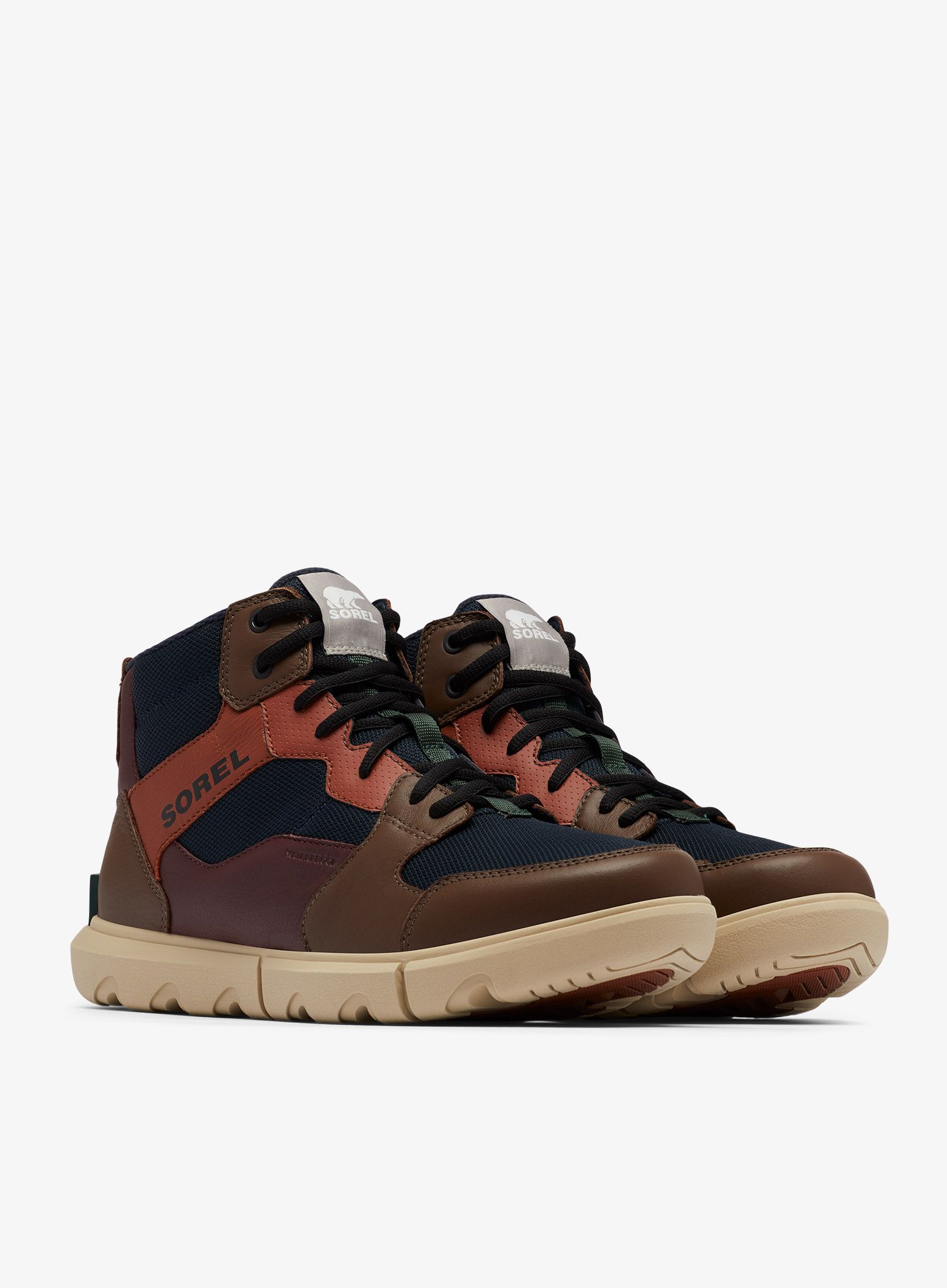 Черевики Sorel Explorer Next Sneaker Mid WP - abyss/oatmeal