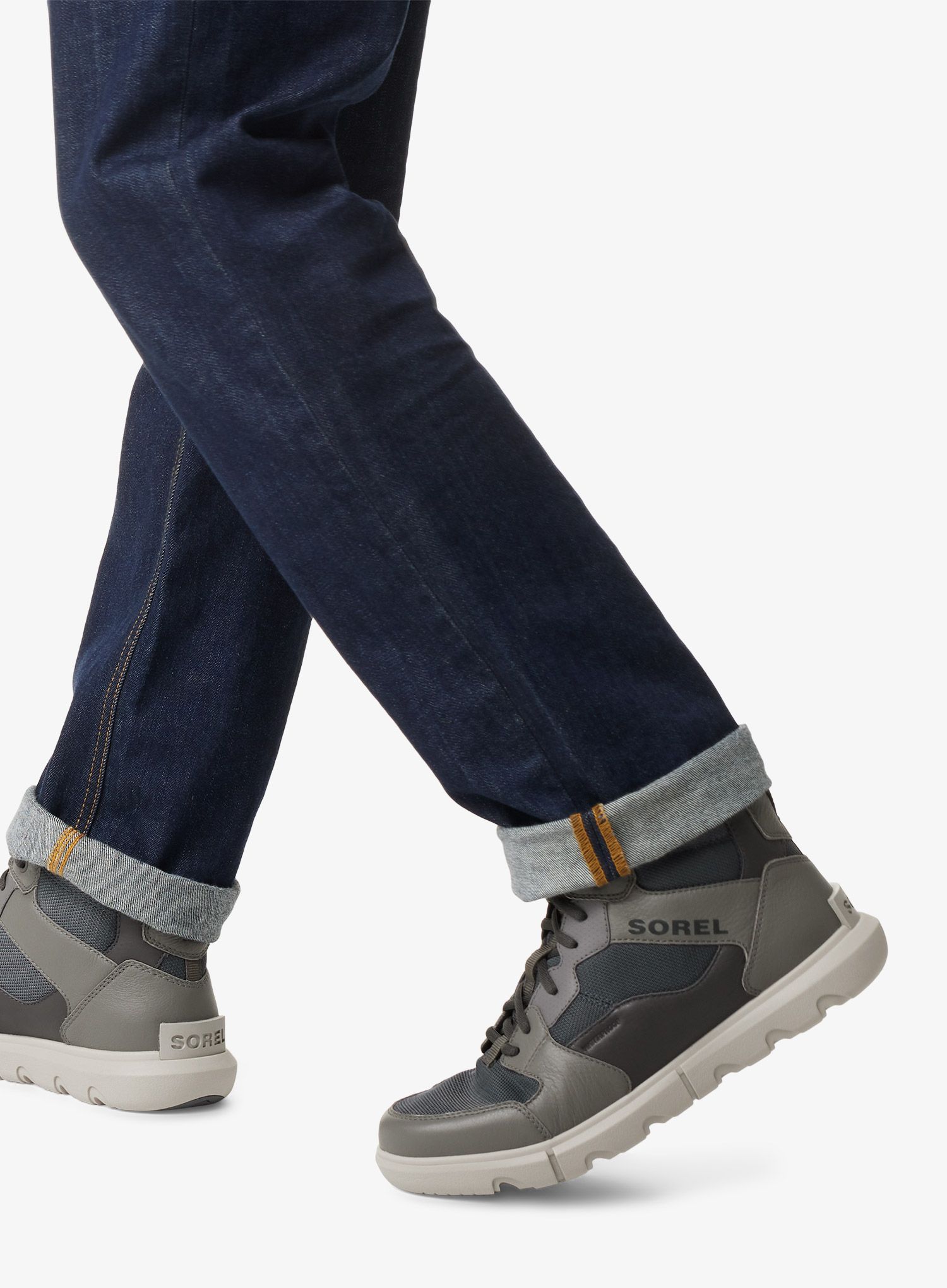 Черевики зимові Sorel Explorer Next Sneaker Mid WP - grill/dove