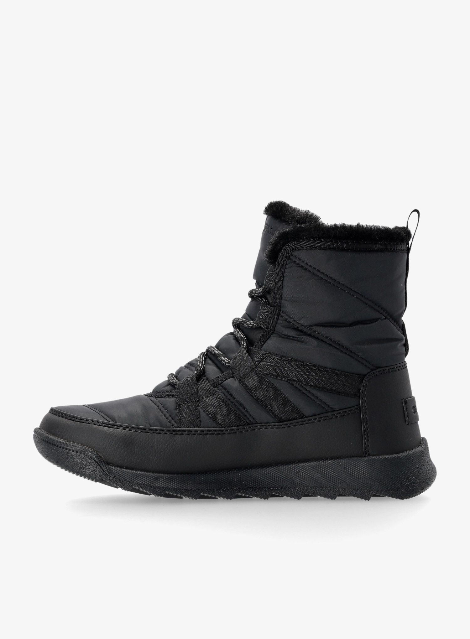 Черевики зимові жіночі Sorel Whitney II Plus Lace WP - black/quarry