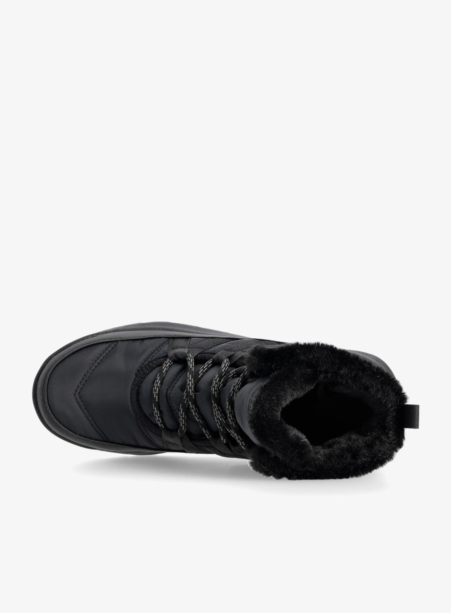 Черевики зимові жіночі Sorel Whitney II Plus Lace WP - black/quarry