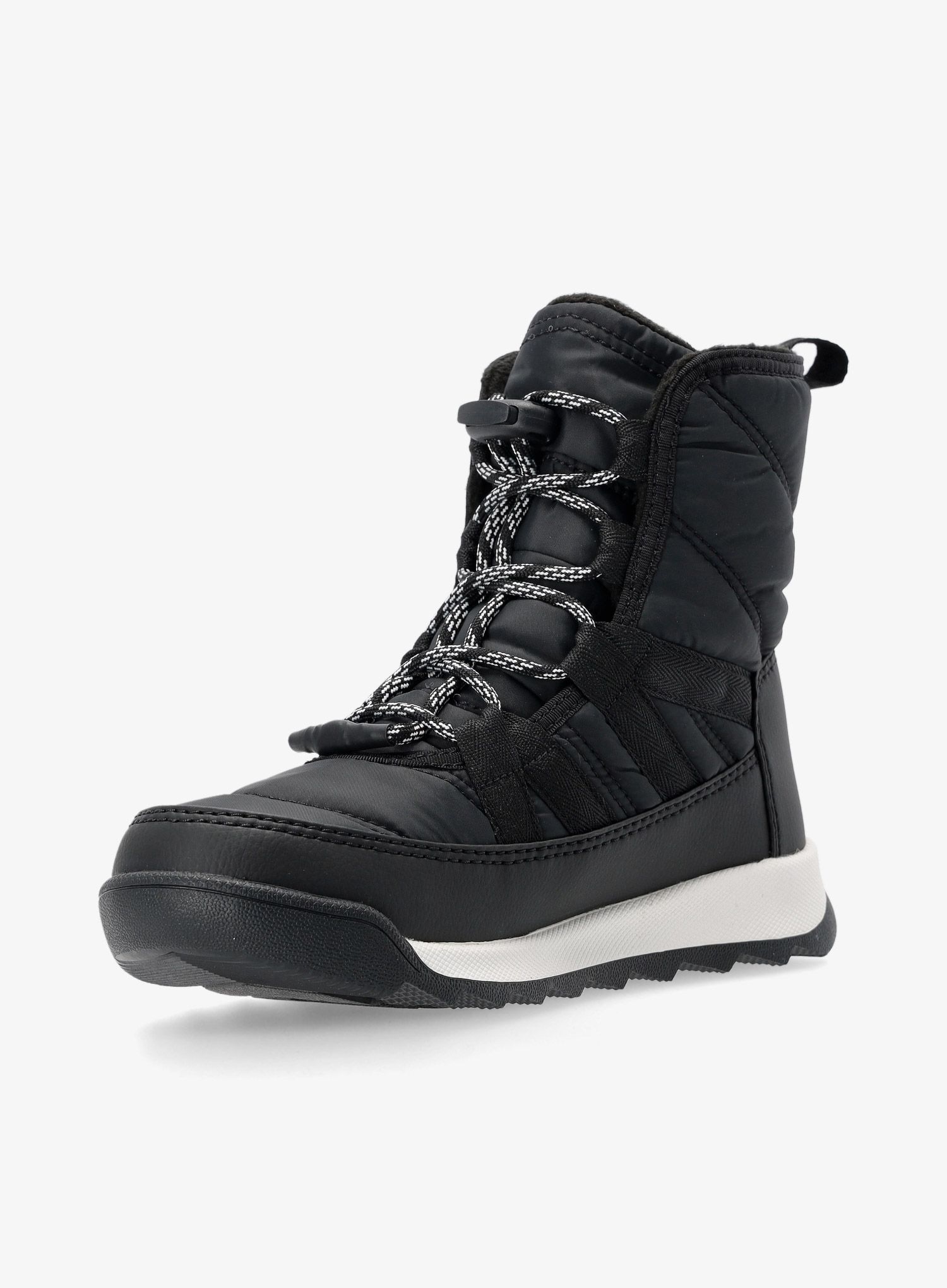 Черевики дитячі Sorel Whitney II Plus Lace WP - black/sea salt