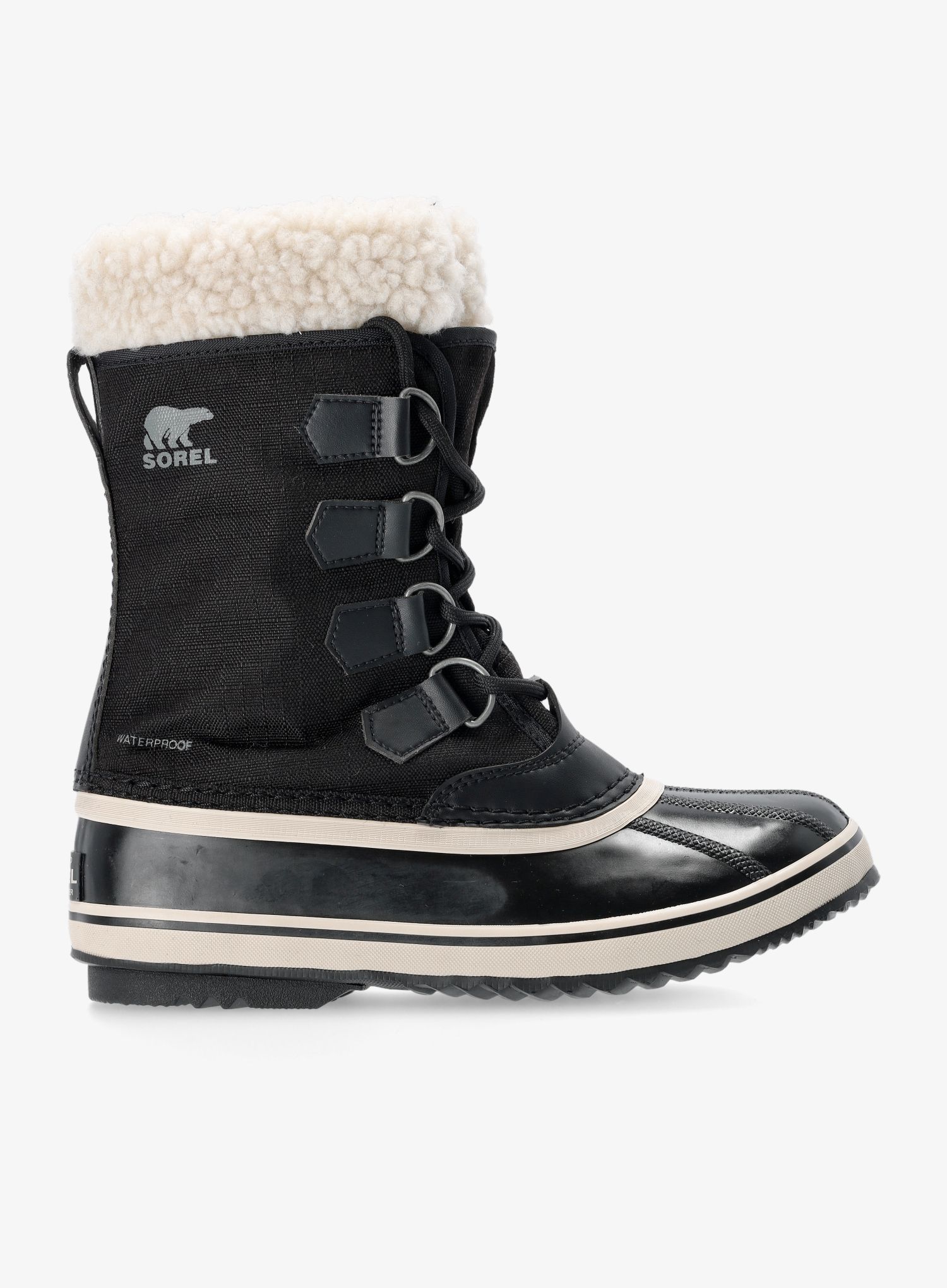 Черевики жіночі зимові Sorel Winter Carnival - black/stone
