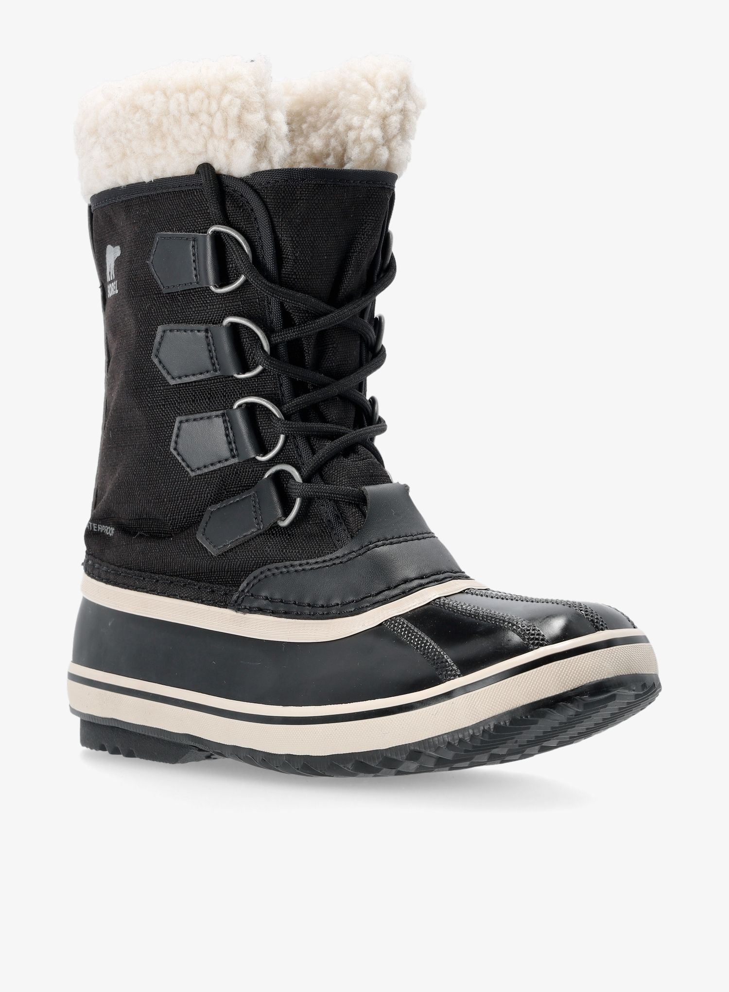 Черевики жіночі зимові Sorel Winter Carnival - black/stone