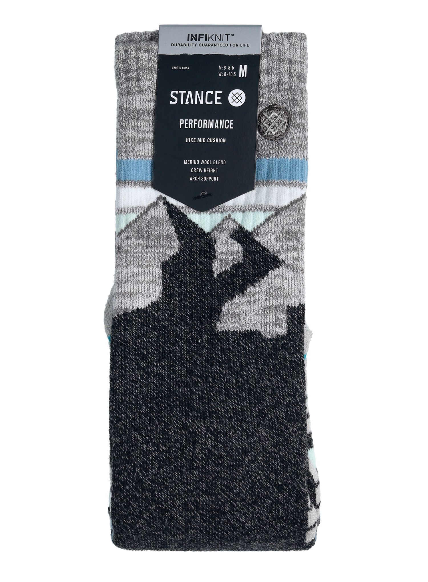 Шкарпетки туристичні Stance Camp Phelan - grey