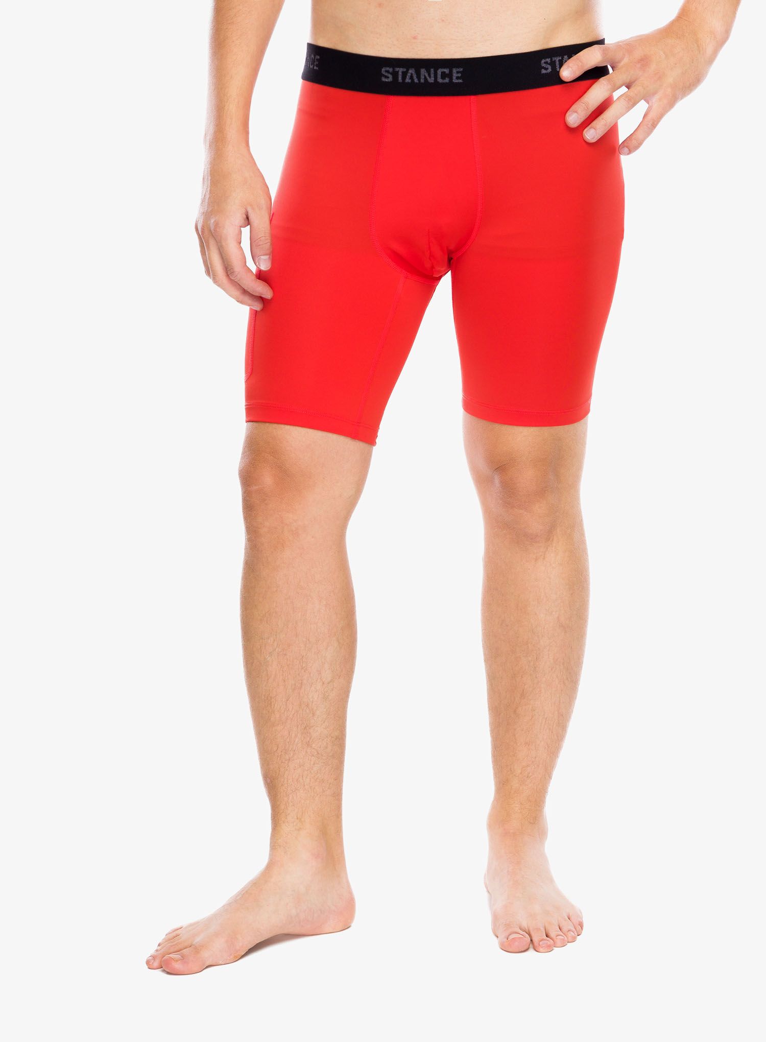 Боксери  Stance Compression Nylon Underwear - tomato