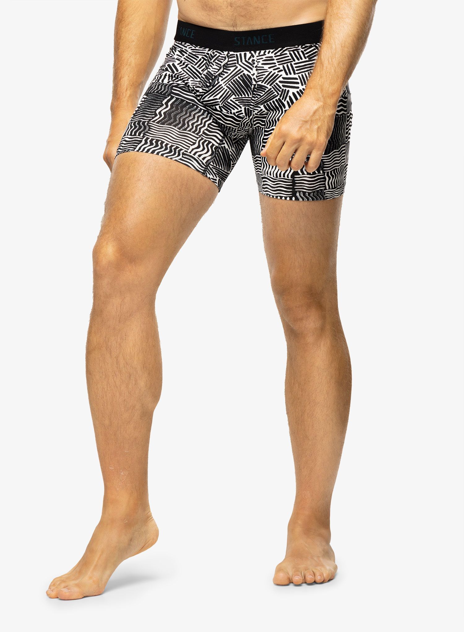 Боксери  Stance Crosshatch Wholester - black