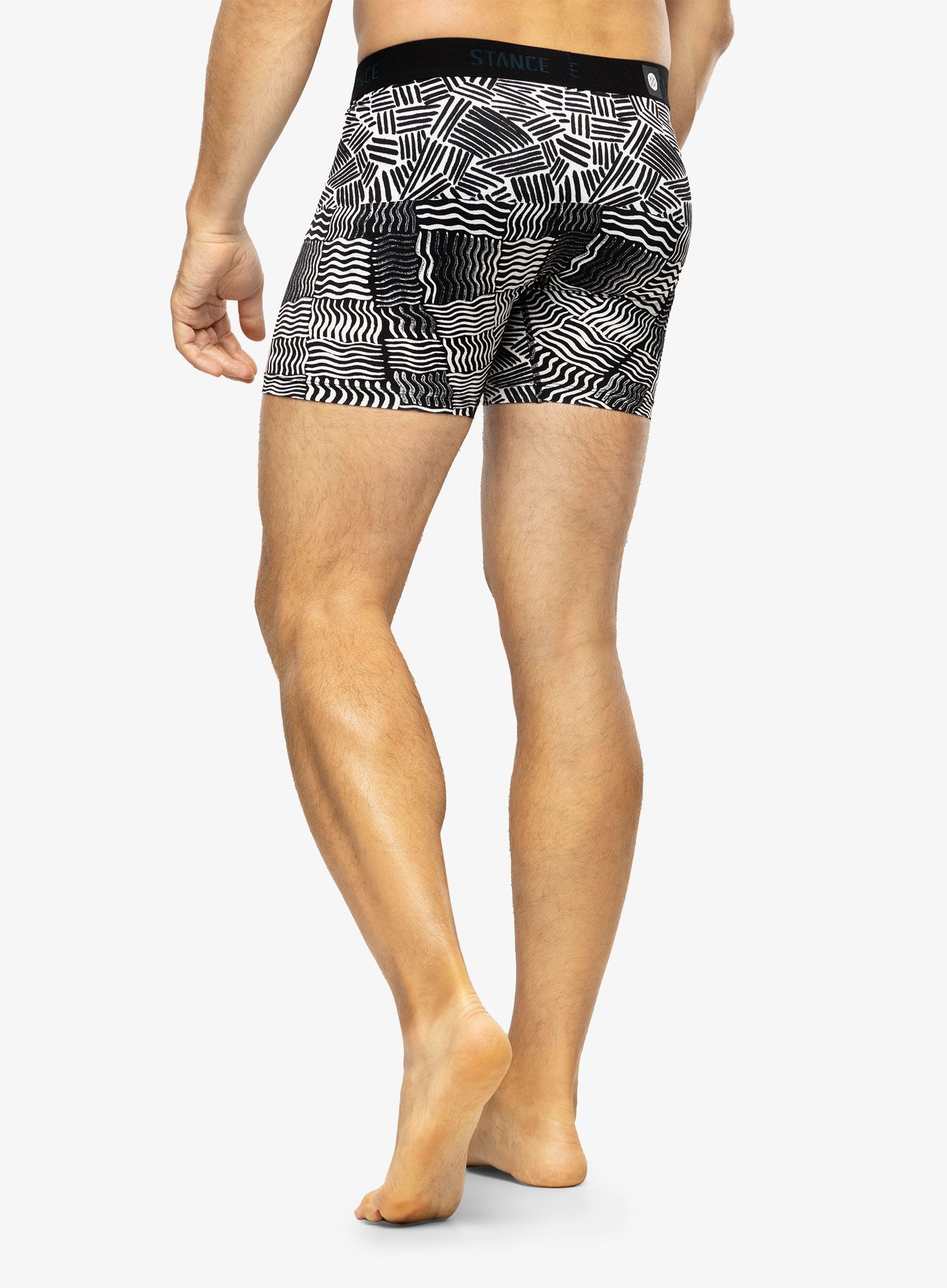 Боксери  Stance Crosshatch Wholester - black