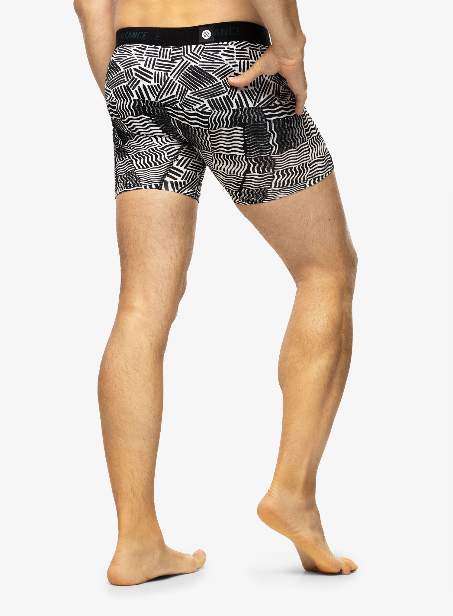 Боксери  Stance Crosshatch Wholester - black