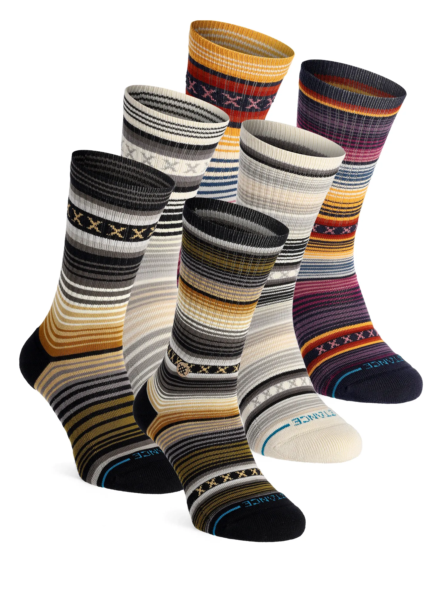 Шкарпетки туристичні Stance Curren 3-Pack - forest