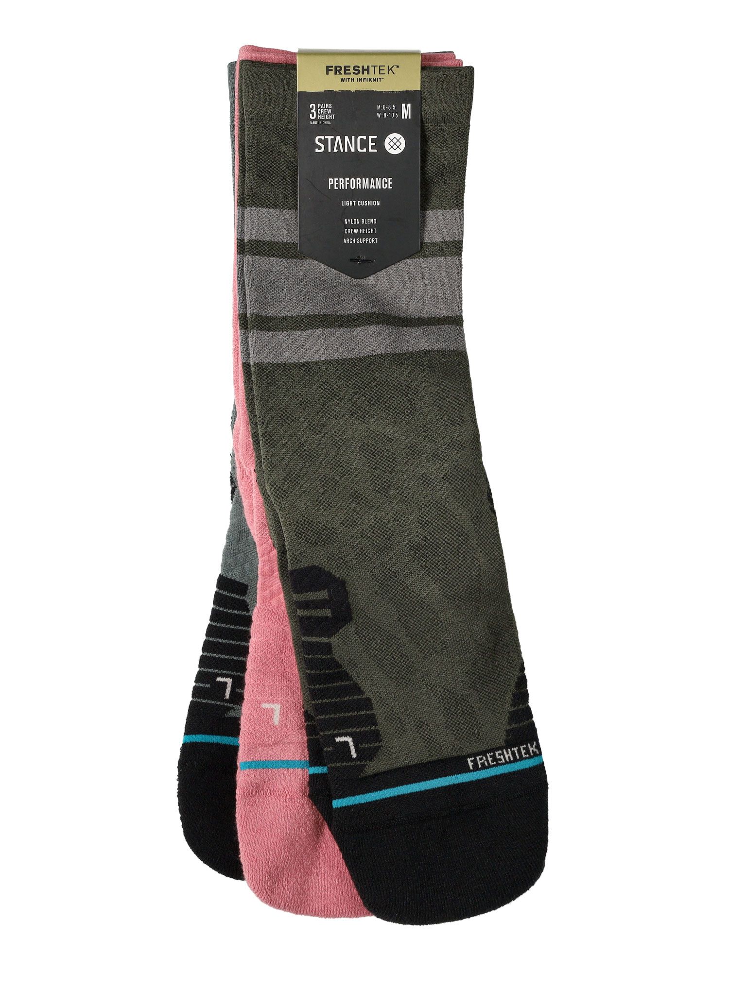 Шкарпетки для бігу Stance Dimensions 3 Pack - multi