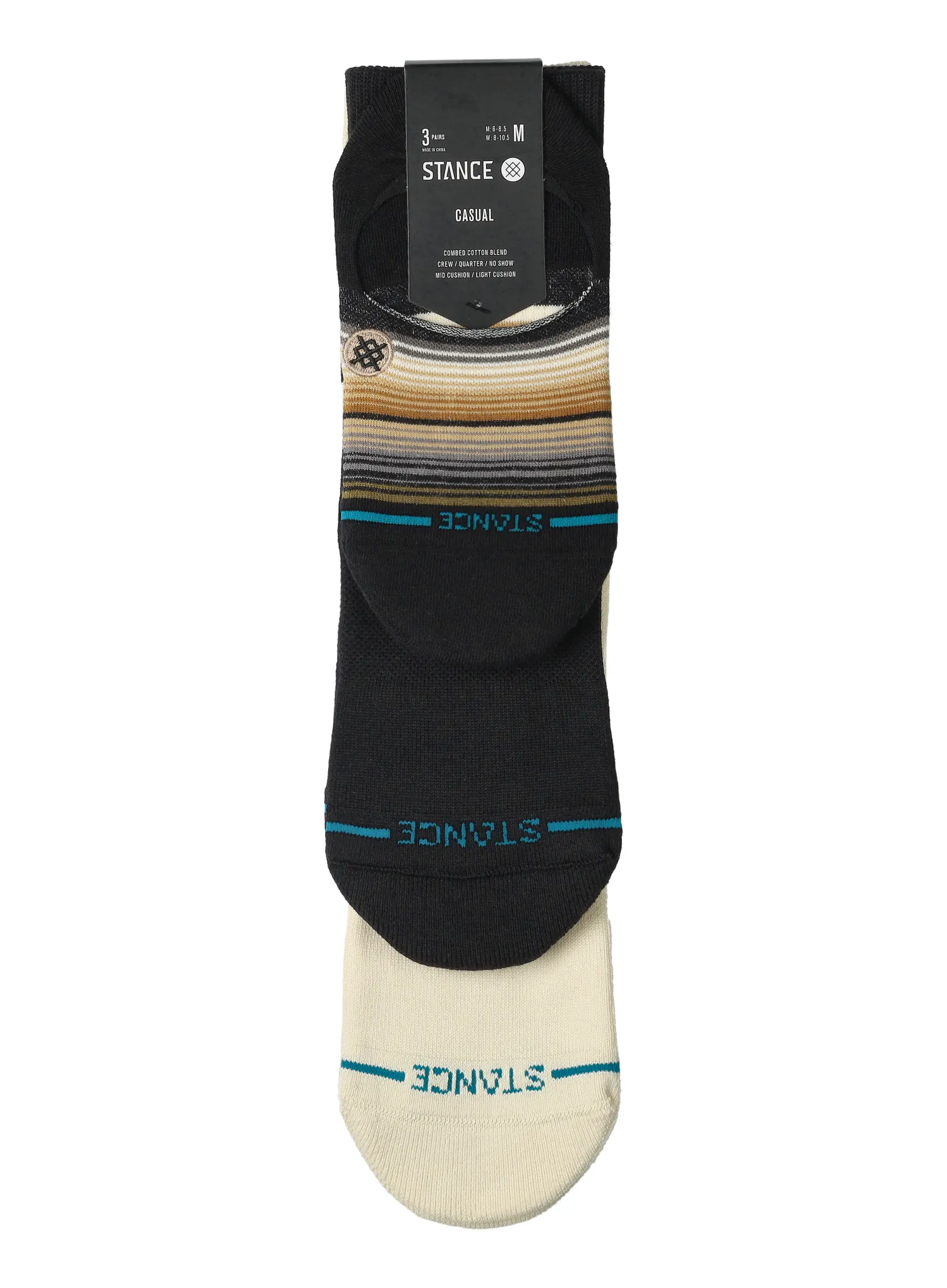 Шкарпетки Stance Icon Series 3-Pack - black