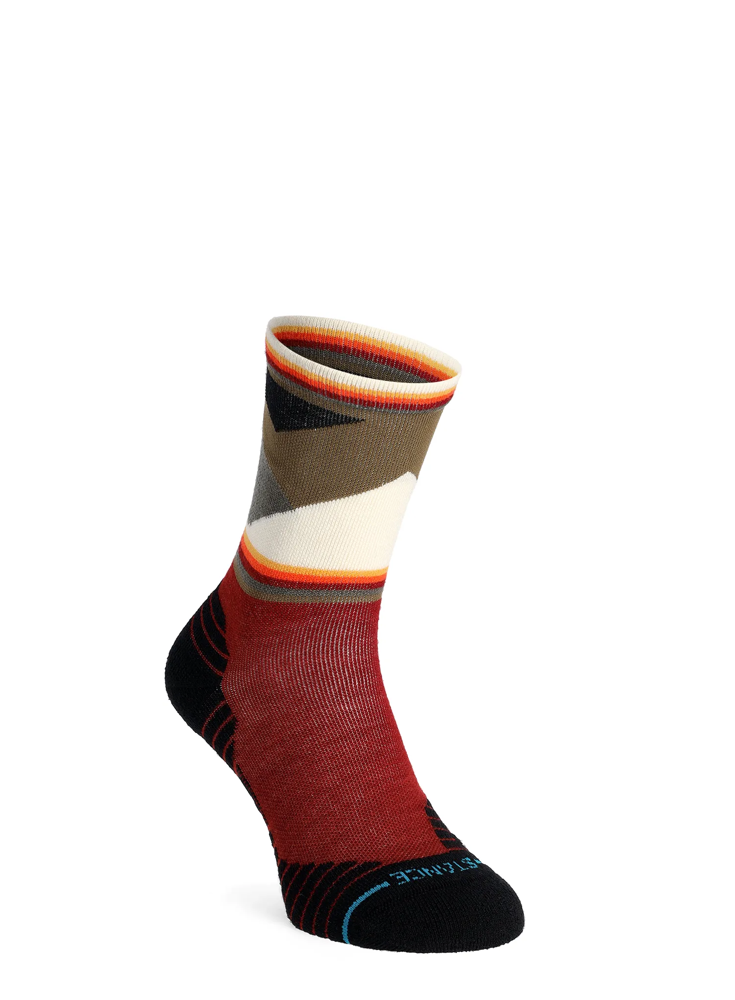 Шкарпетки трекінгові Stance Jimmy Chin Mid Wool Crew - red
