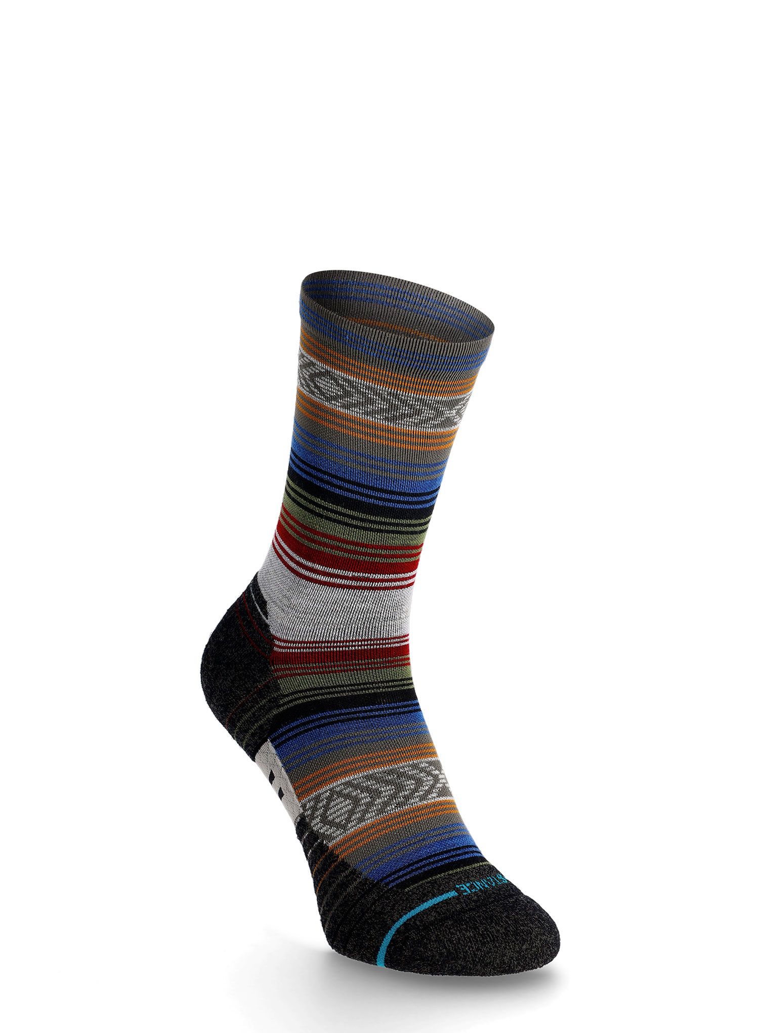 Шкарпетки для бігу Stance Light Wool Crew - black/red