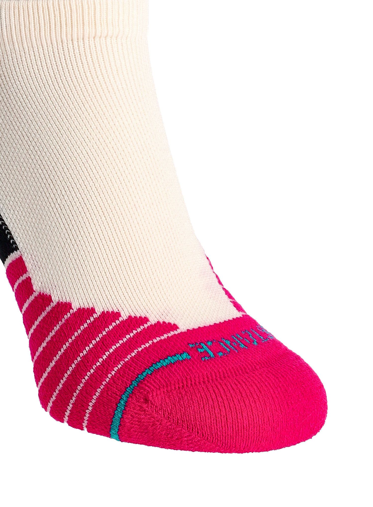 Шкарпетки для бігу жіночі Stance Minimal Mid Tab - magenta