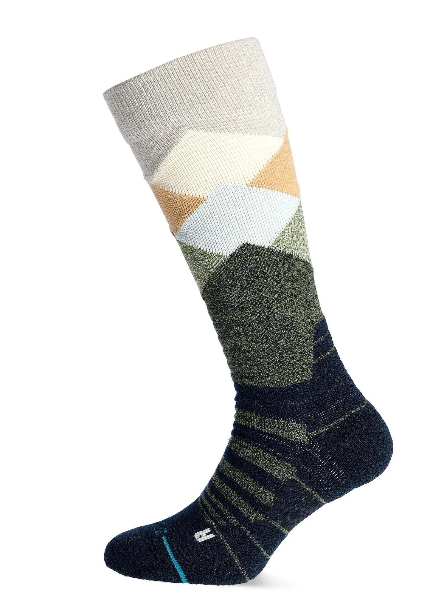 Шкарпетки лижні Stance Misty Mid Wool Snow - navy