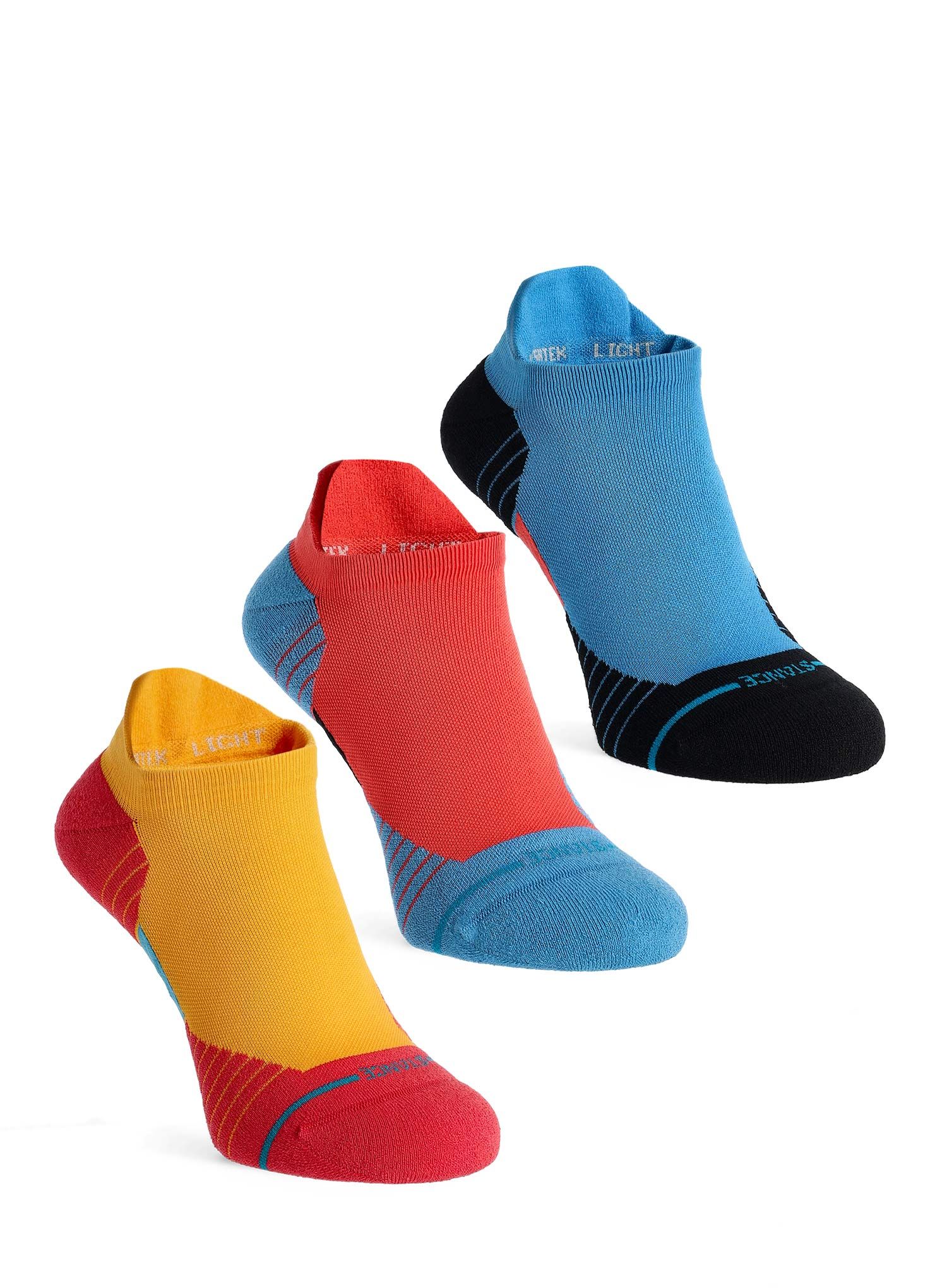 Шкарпетки для бігу Stance Mixed 3 Pack - blue