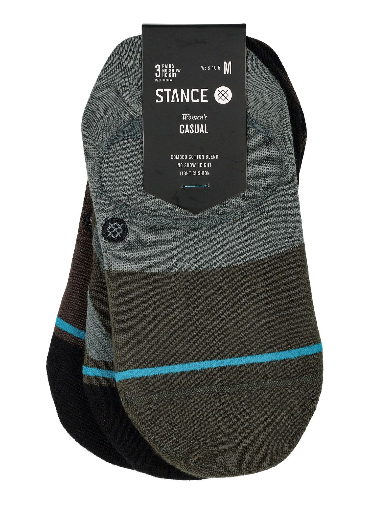 Шкарпетки жіночі Stance Nocturnal 3 Pack - teal
