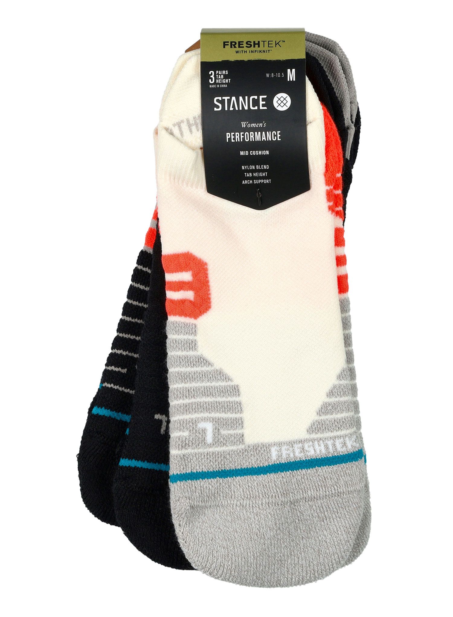 Шкарпетки жіночі Stance On It 3 Pack - multi