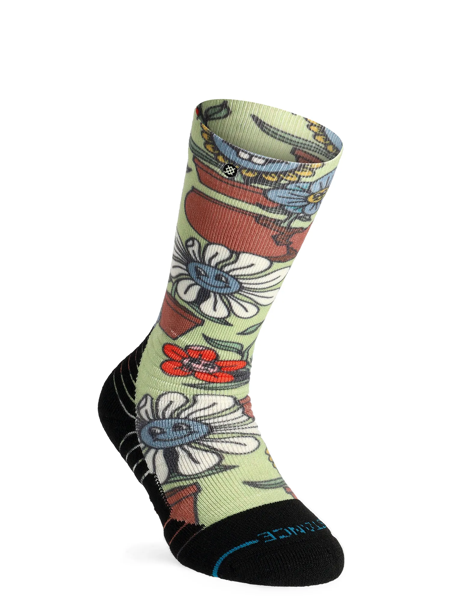 Шкарпетки дитячі Stance Planted Kids Poly Snow - green