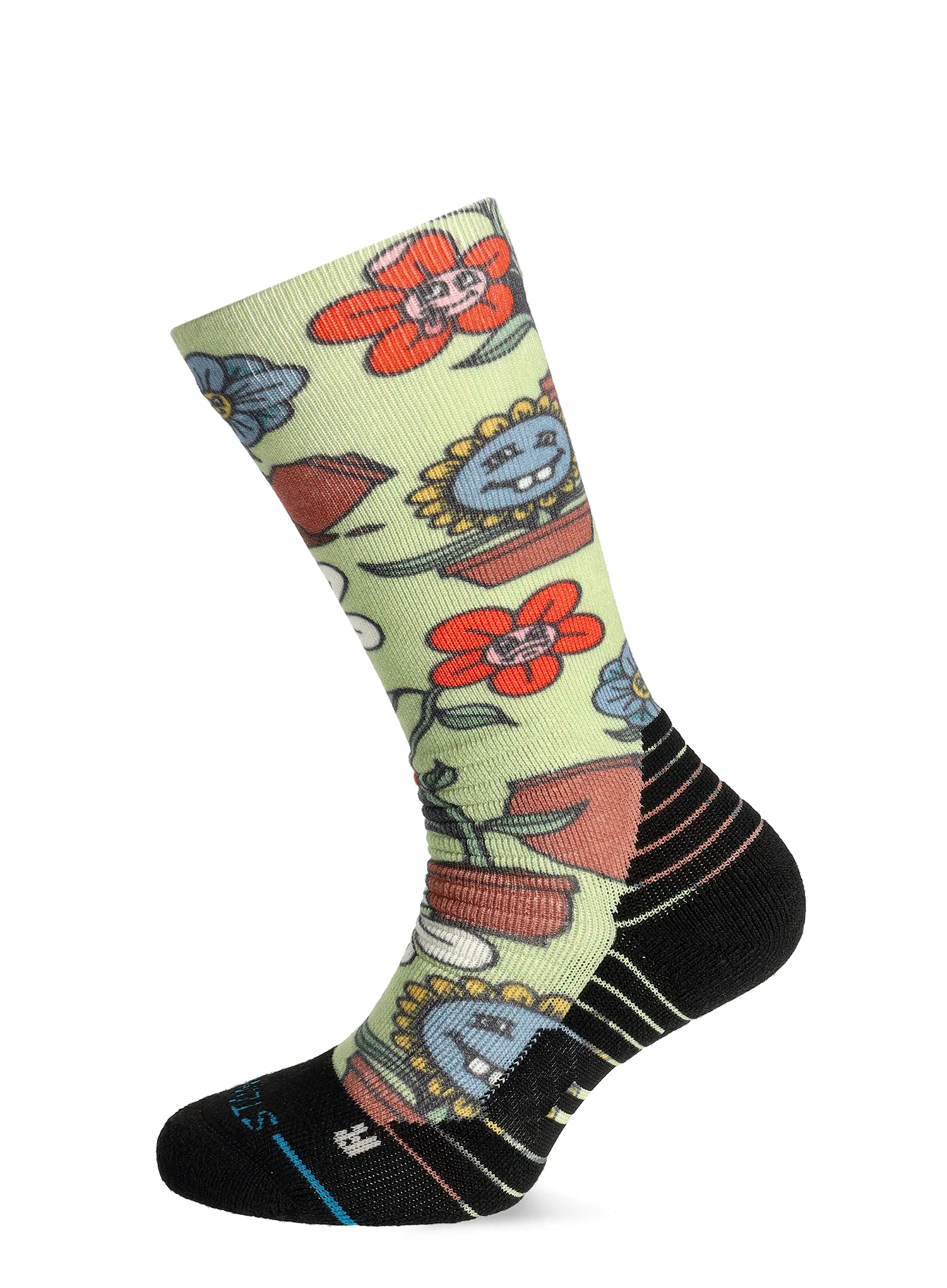 Шкарпетки дитячі Stance Planted Kids Poly Snow - green