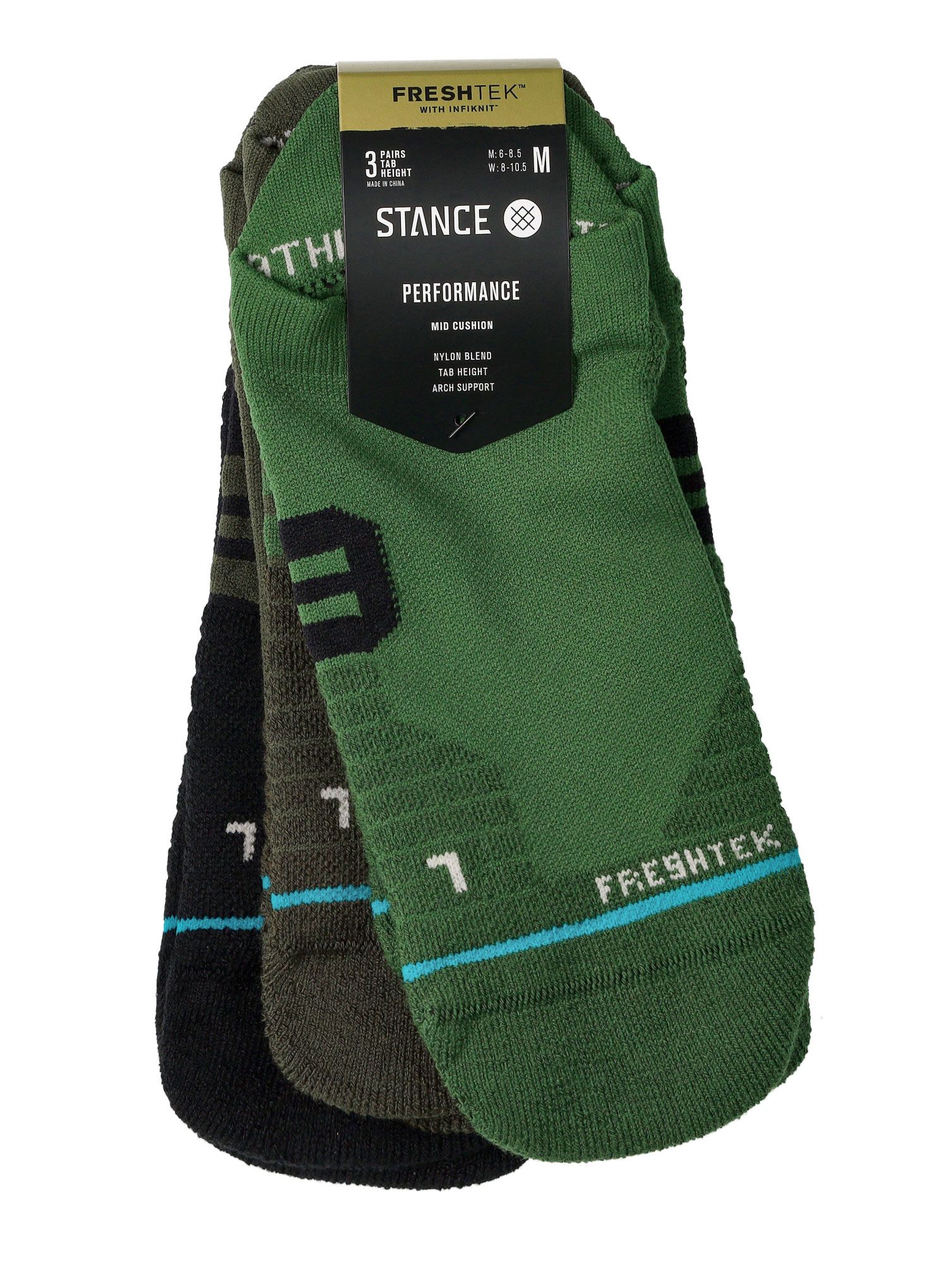 Шкарпетки туристичні Stance Plotter 3 Pack - multi