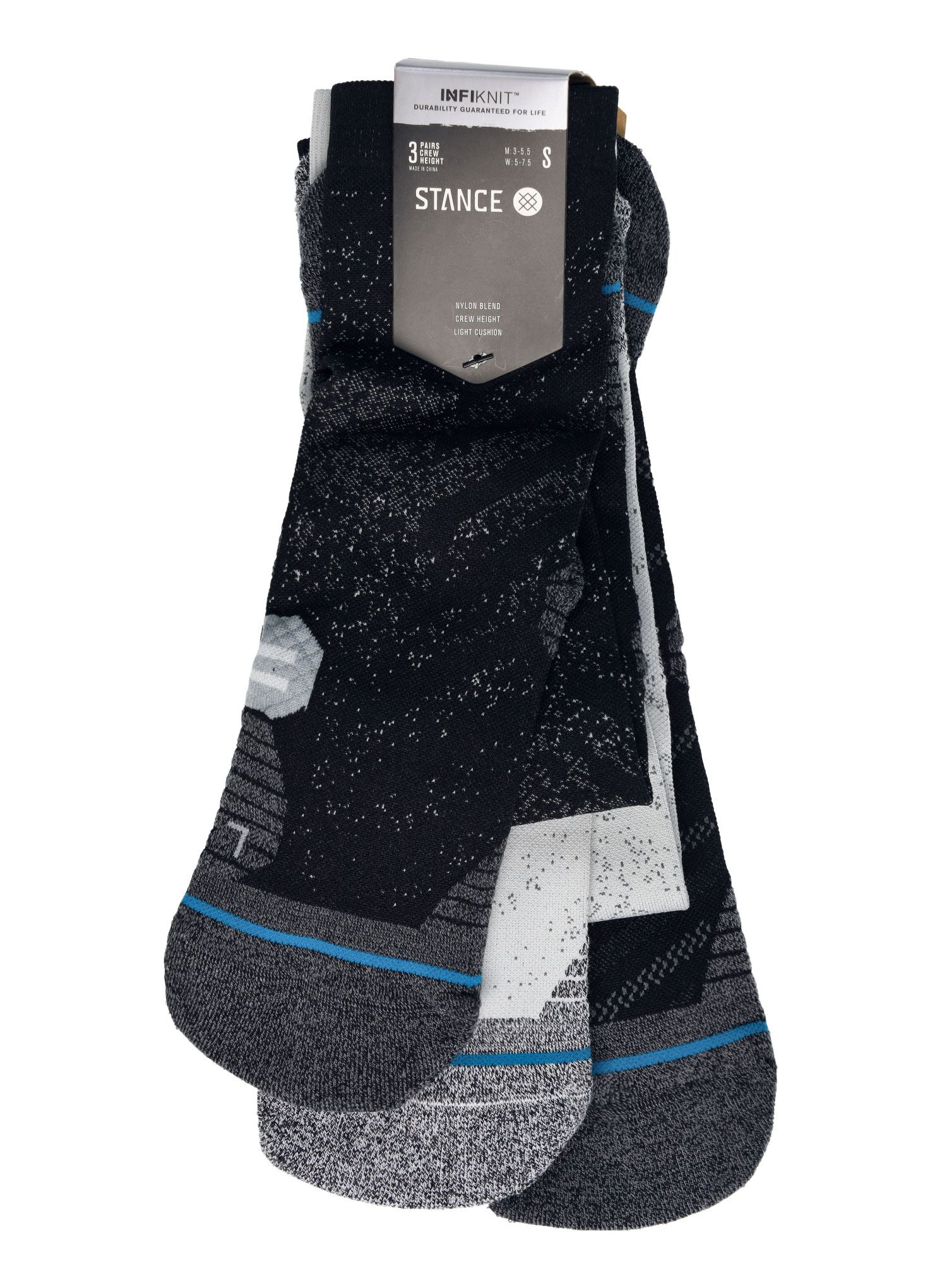 Шкарпетки для бігу Stance Run Crew ST 3 Pack - multi