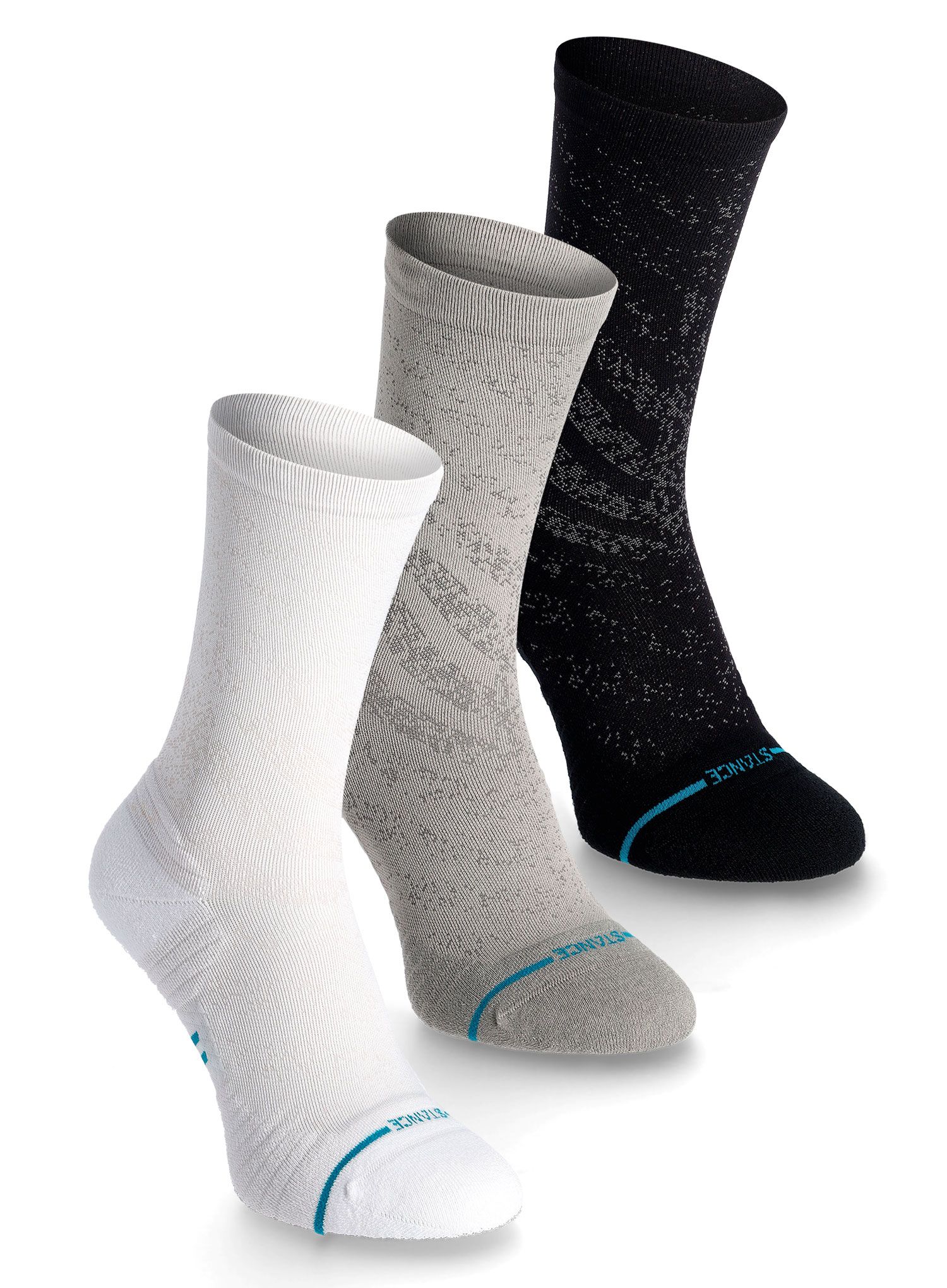 Шкарпетки для бігу Stance Run Lt Crew 3 Pack - multi