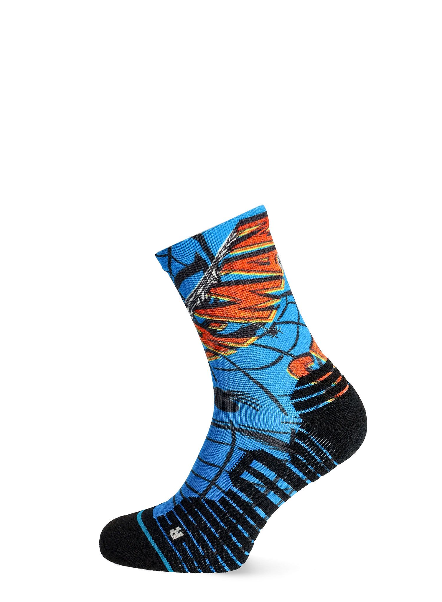 Шкарпетки туристичні Stance Spiderman Mid - blue