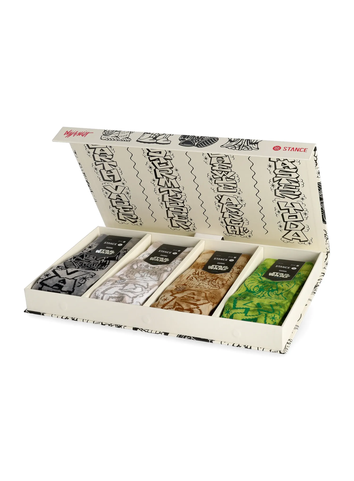 Шкарпетки Stance Star Wars X DJ Box Set - multi
