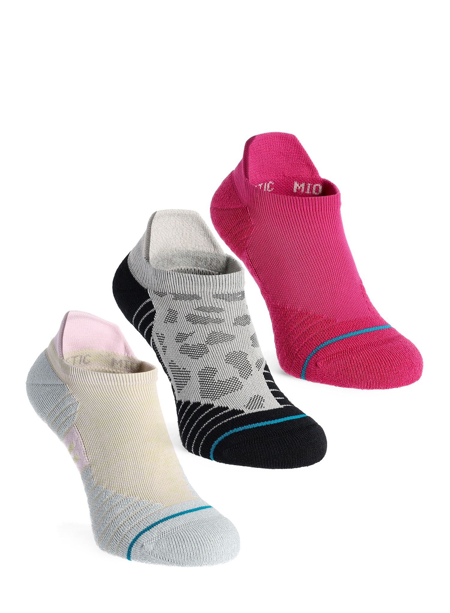 Шкарпетки жіночі Stance Way To Go 3 Pack - magenta