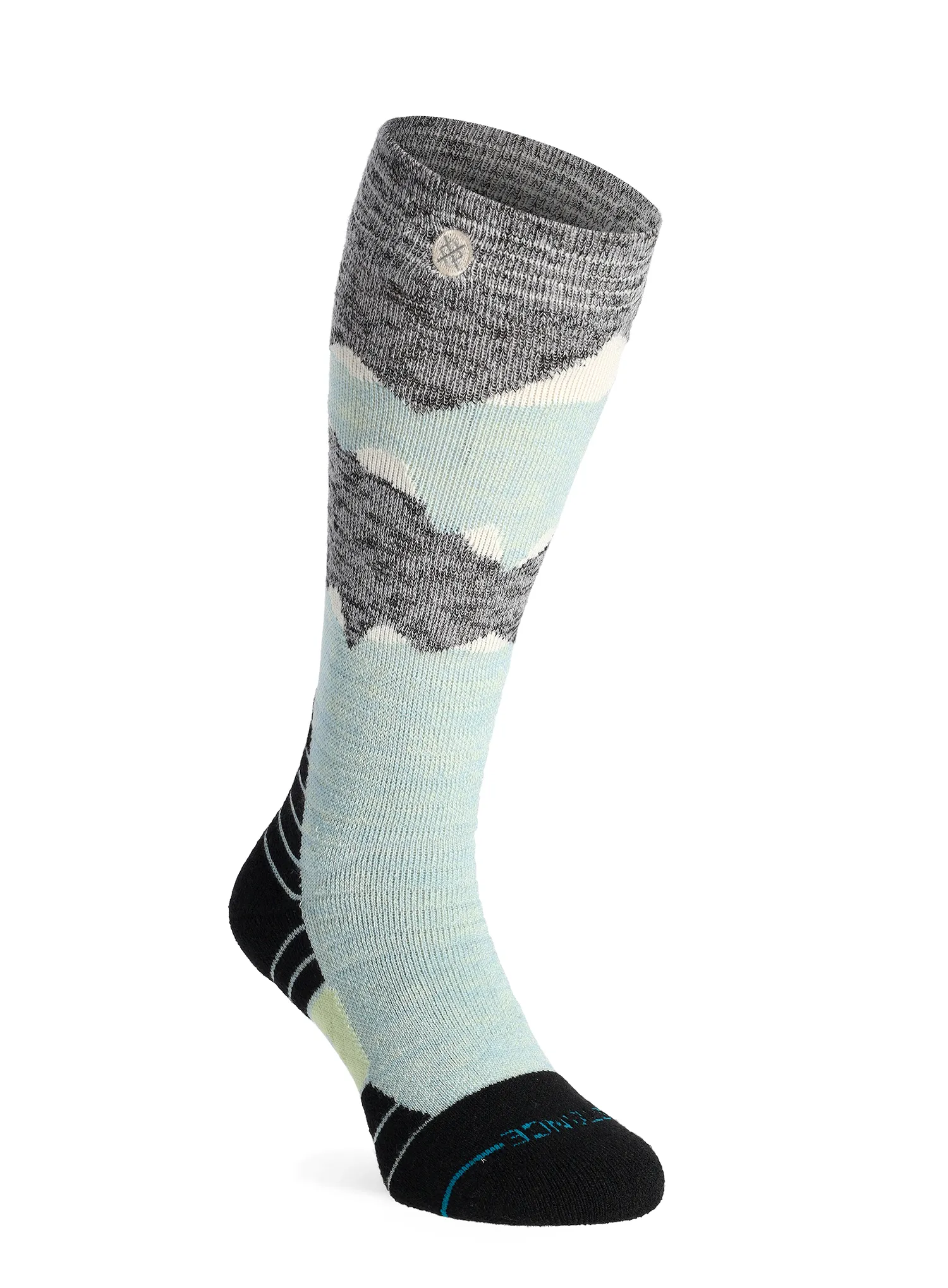 Шкарпетки лижні Stance Windy Peaks Mid Wool Snow - green