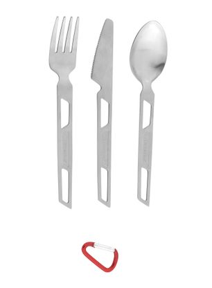 Столові прибори туристичні Robens Sierra Steel Cutlery Set