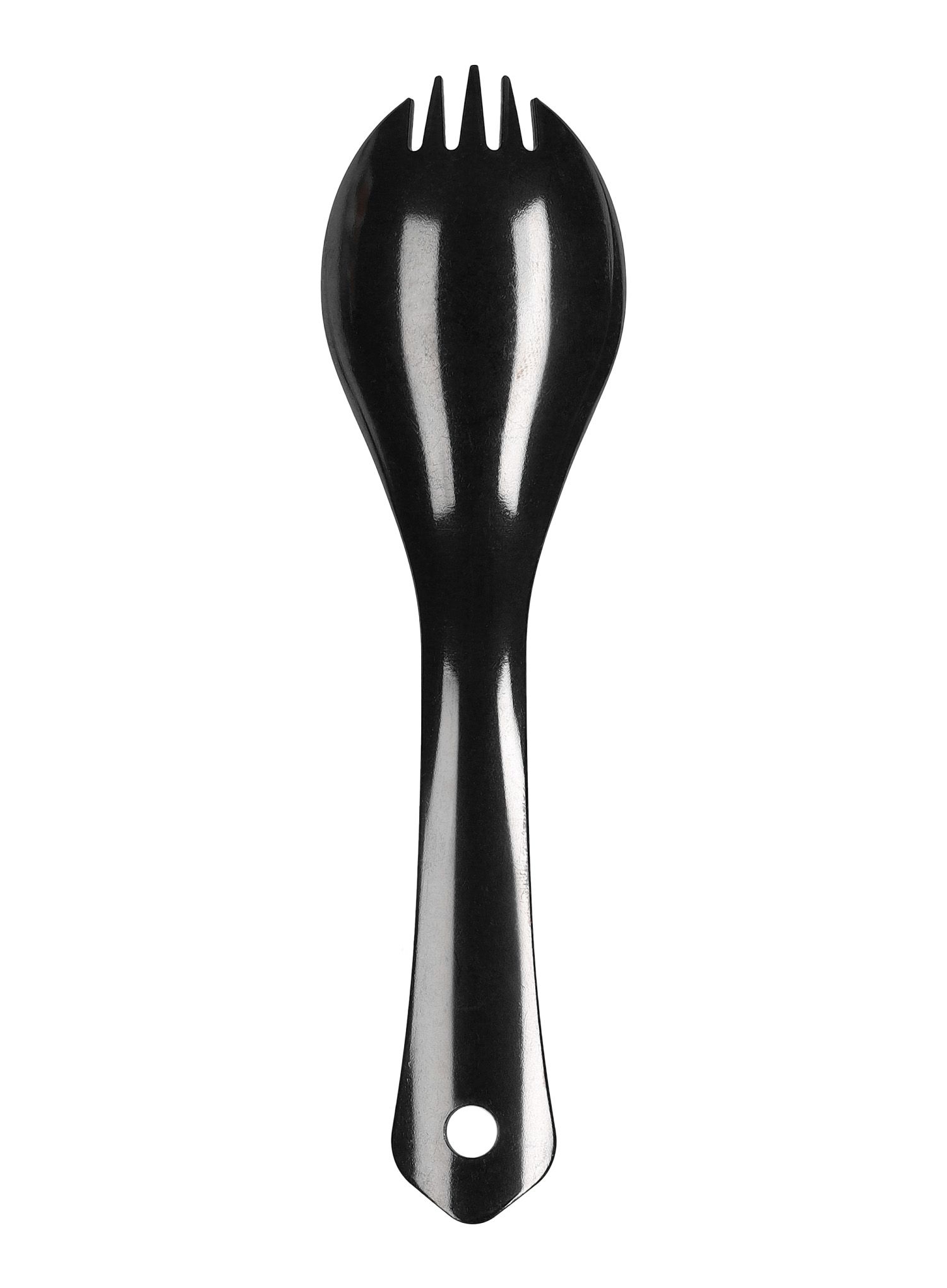 Столові прибори туристичні TB Outdoor Forks Spoon - black