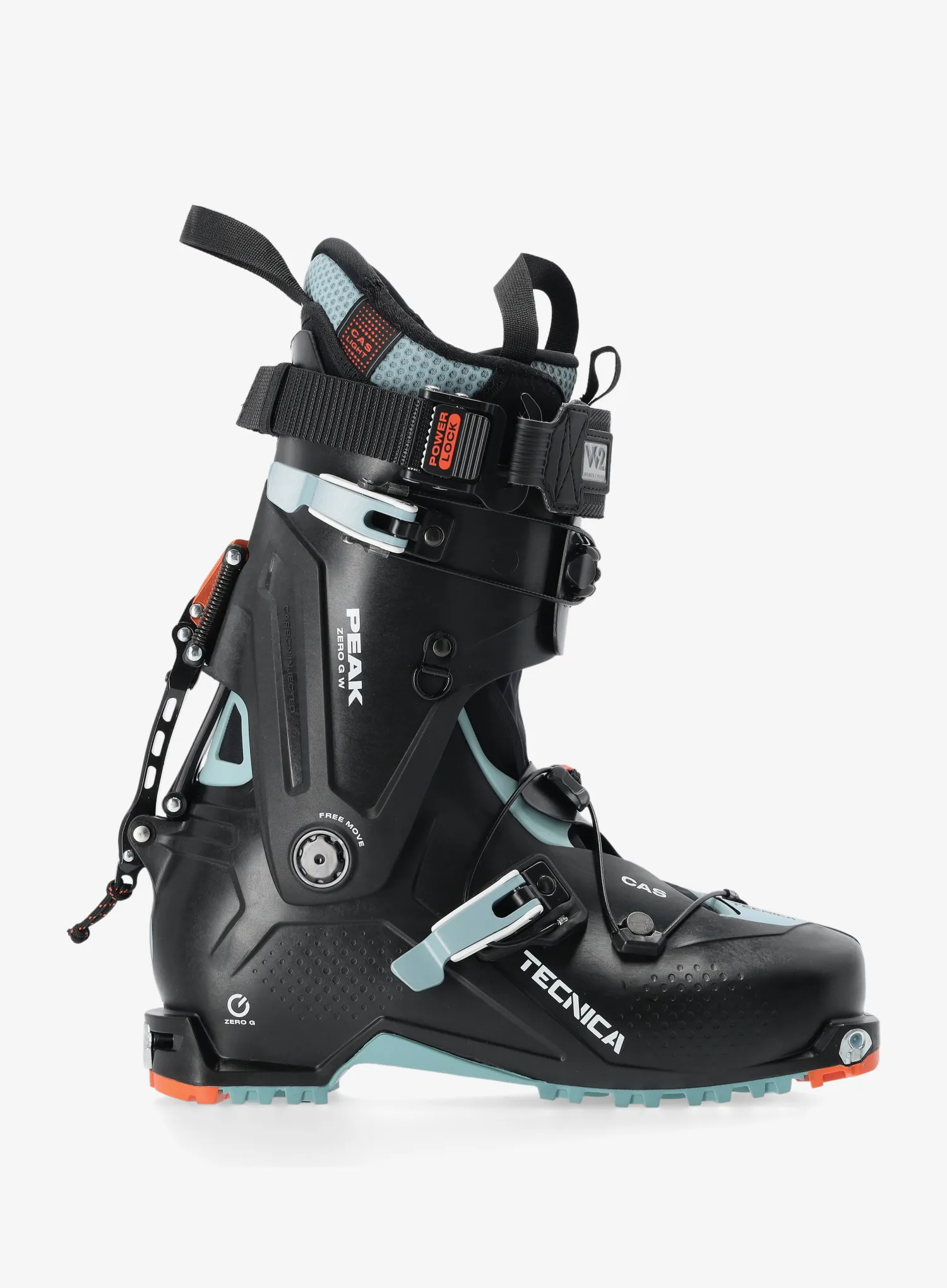 Черевики скітурингові жіночі TECNICA Zero G Peak - black/lichen blue