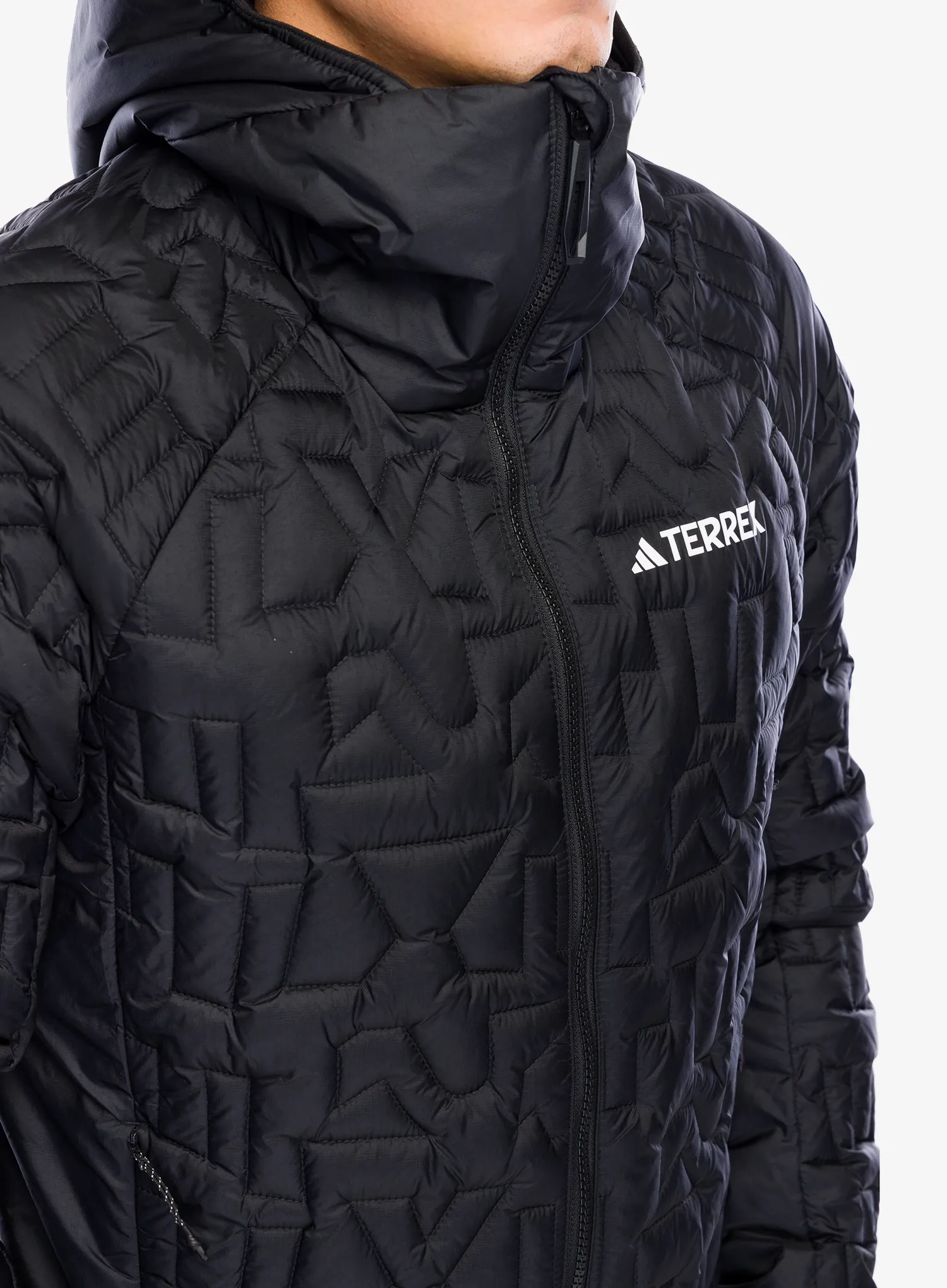 Куртка утеплена adidas TERREX Xperior PrimaLoft Loose Fill Insulated Hooded Jkt - black