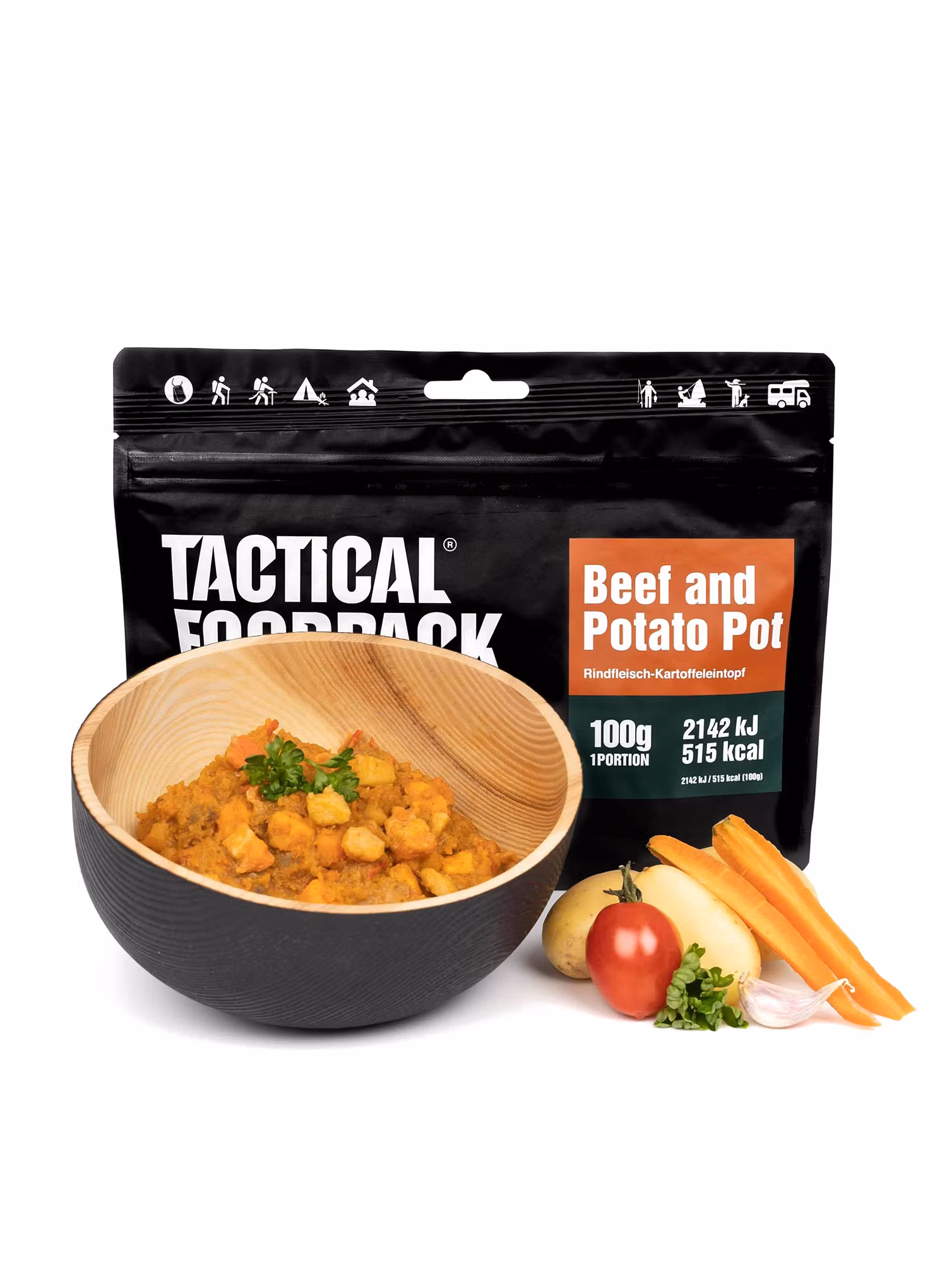 Сублімована Tactical Foodpack Beef and Potato Pot 370 g