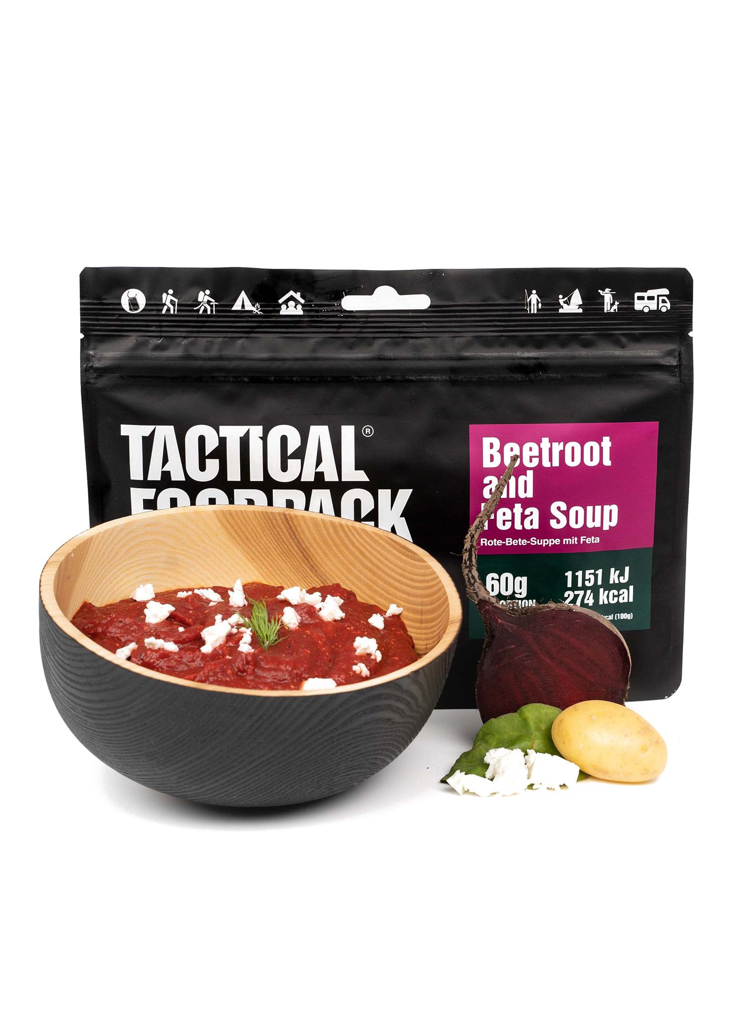 Сублімована Tactical Foodpack Beetroot and Feta Soup 410 g
