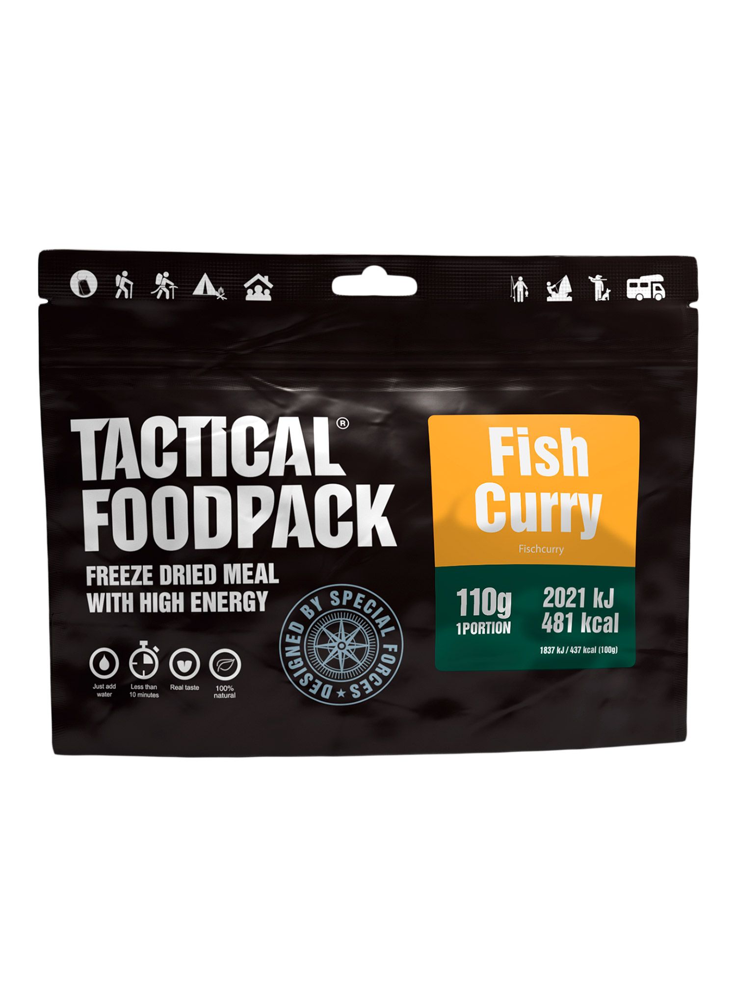 Сублімована Tactical Foodpack Fish Curry and Rice 410 g