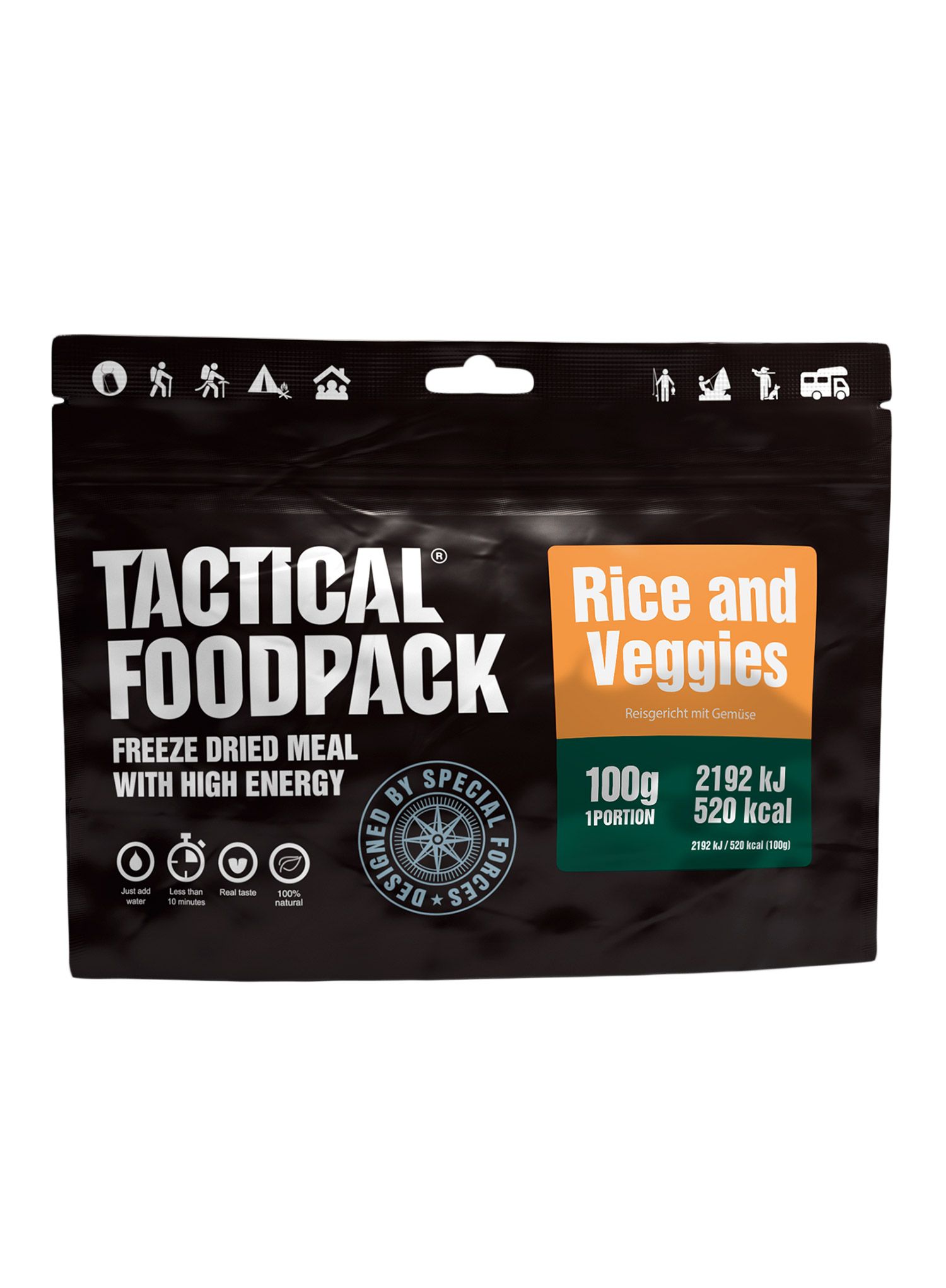 Сублімована Tactical Foodpack Rice and Veggies 400 g
