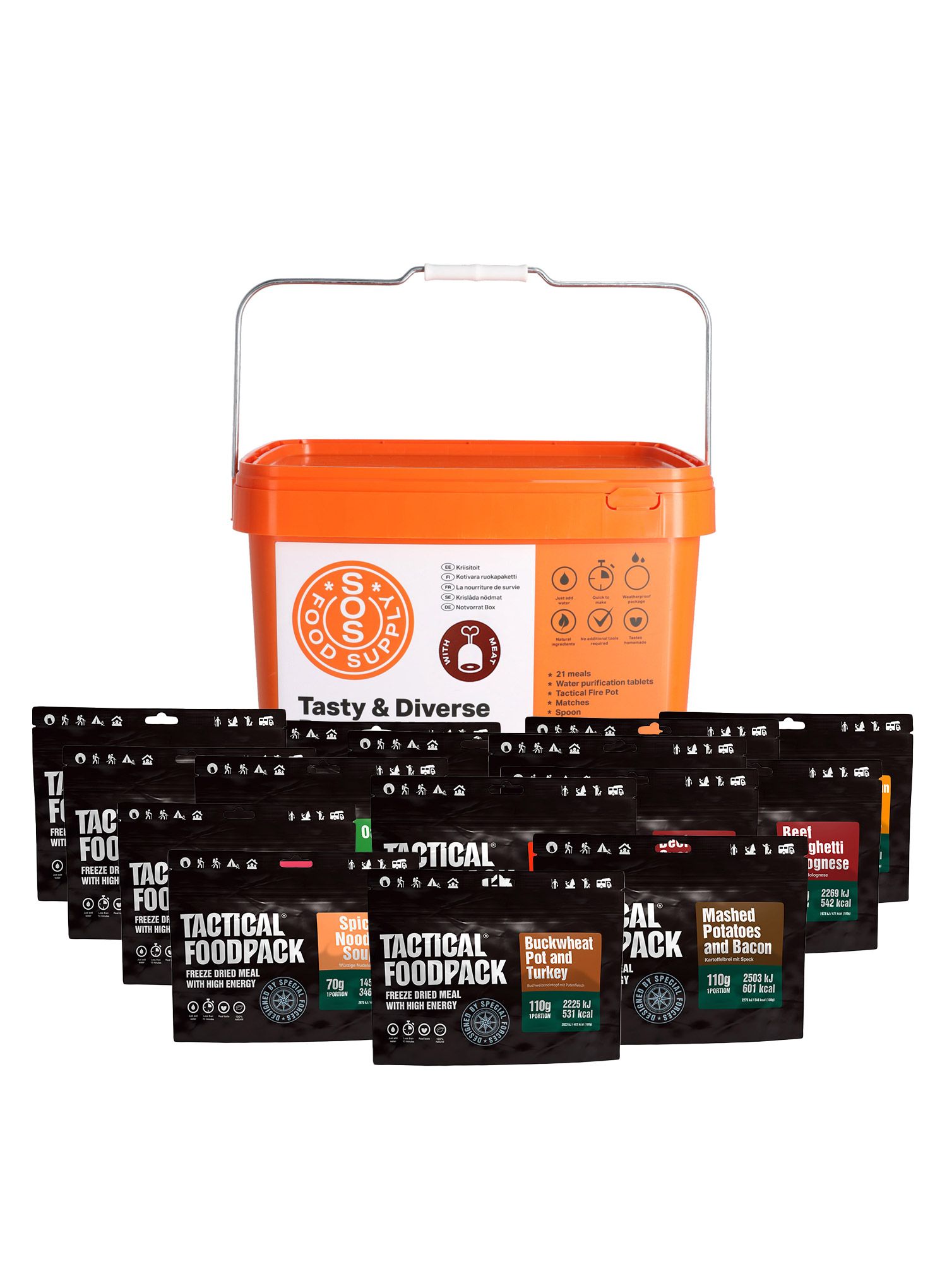 Набір Tactical FoodPack SOS with Meat