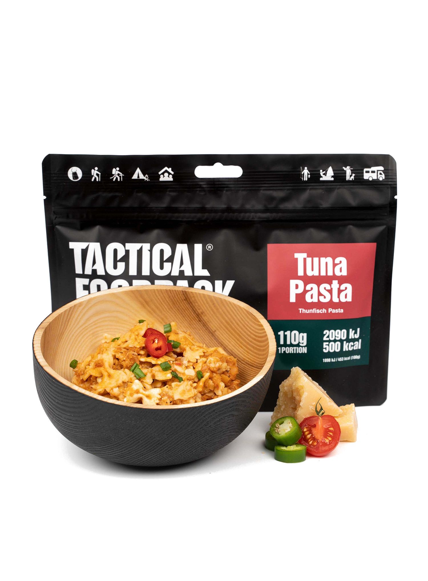 Сублімована Tactical Foodpack Tuna Pasta 450 g