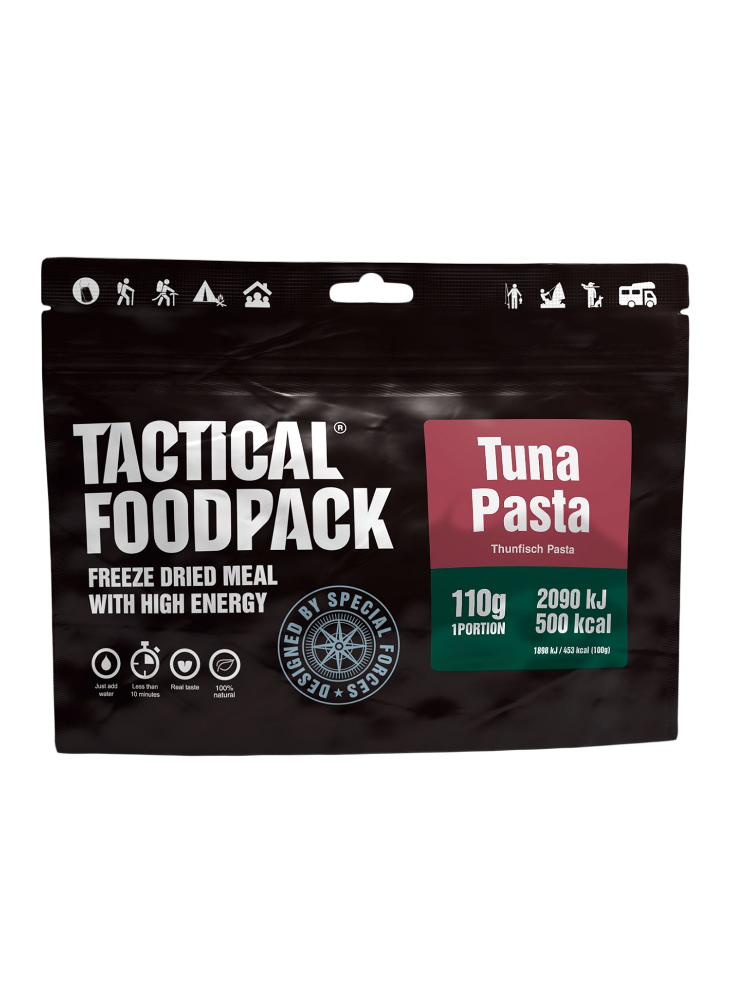 Сублімована Tactical Foodpack Tuna Pasta 450 g
