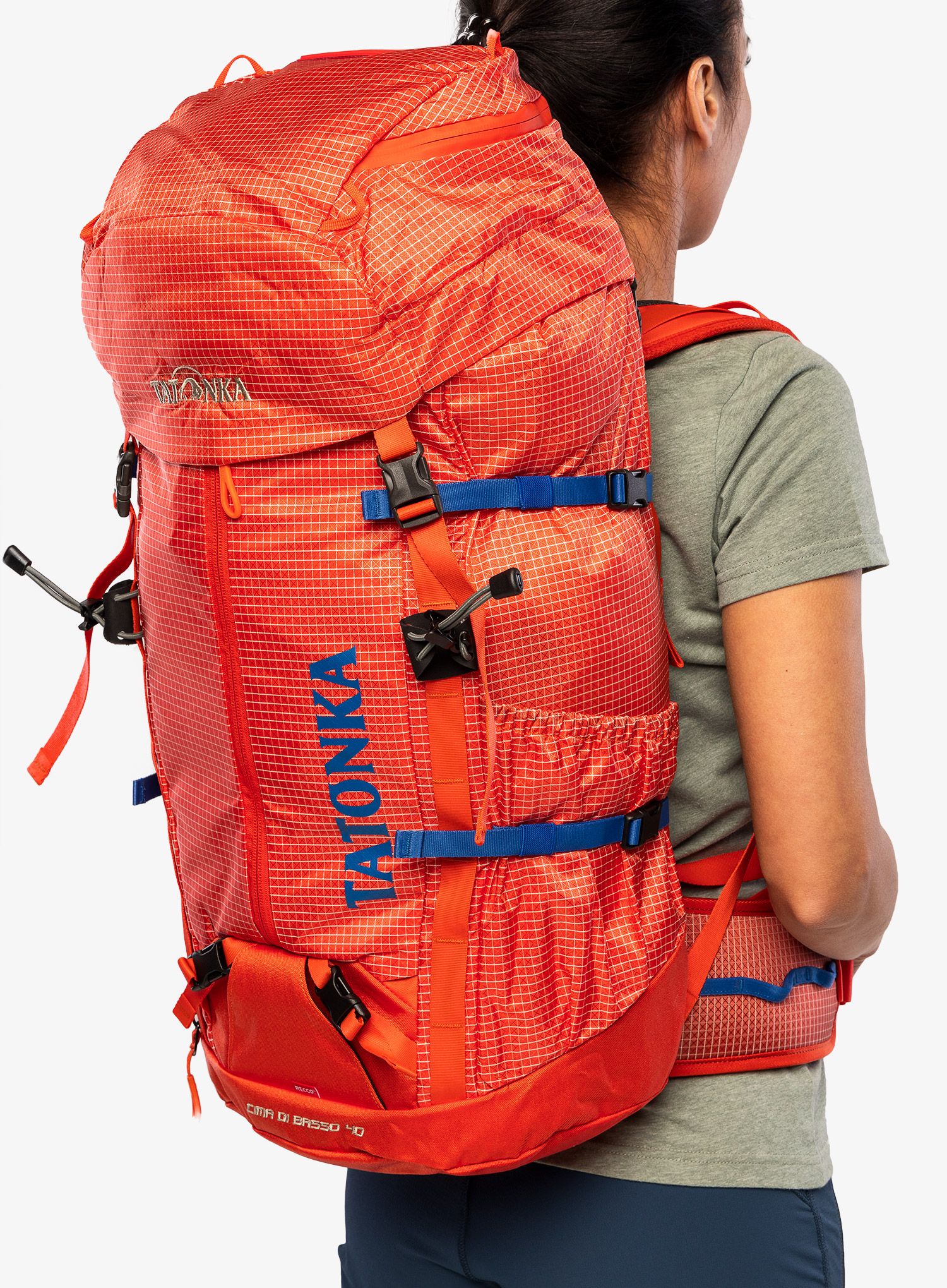 Рюкзак гірський Tatonka Cima Di Basso 40 Recco - red orange