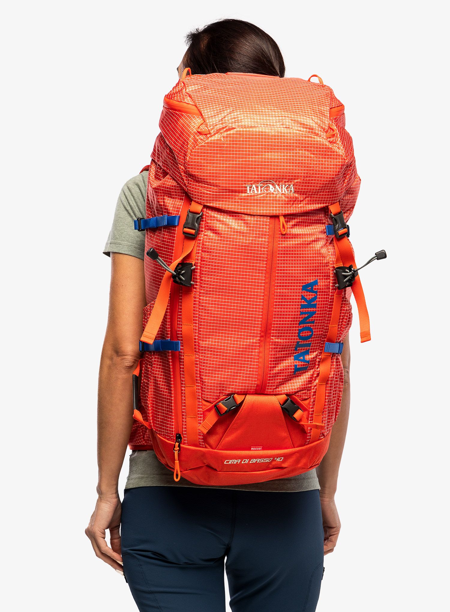 Рюкзак гірський Tatonka Cima Di Basso 40 Recco - red orange