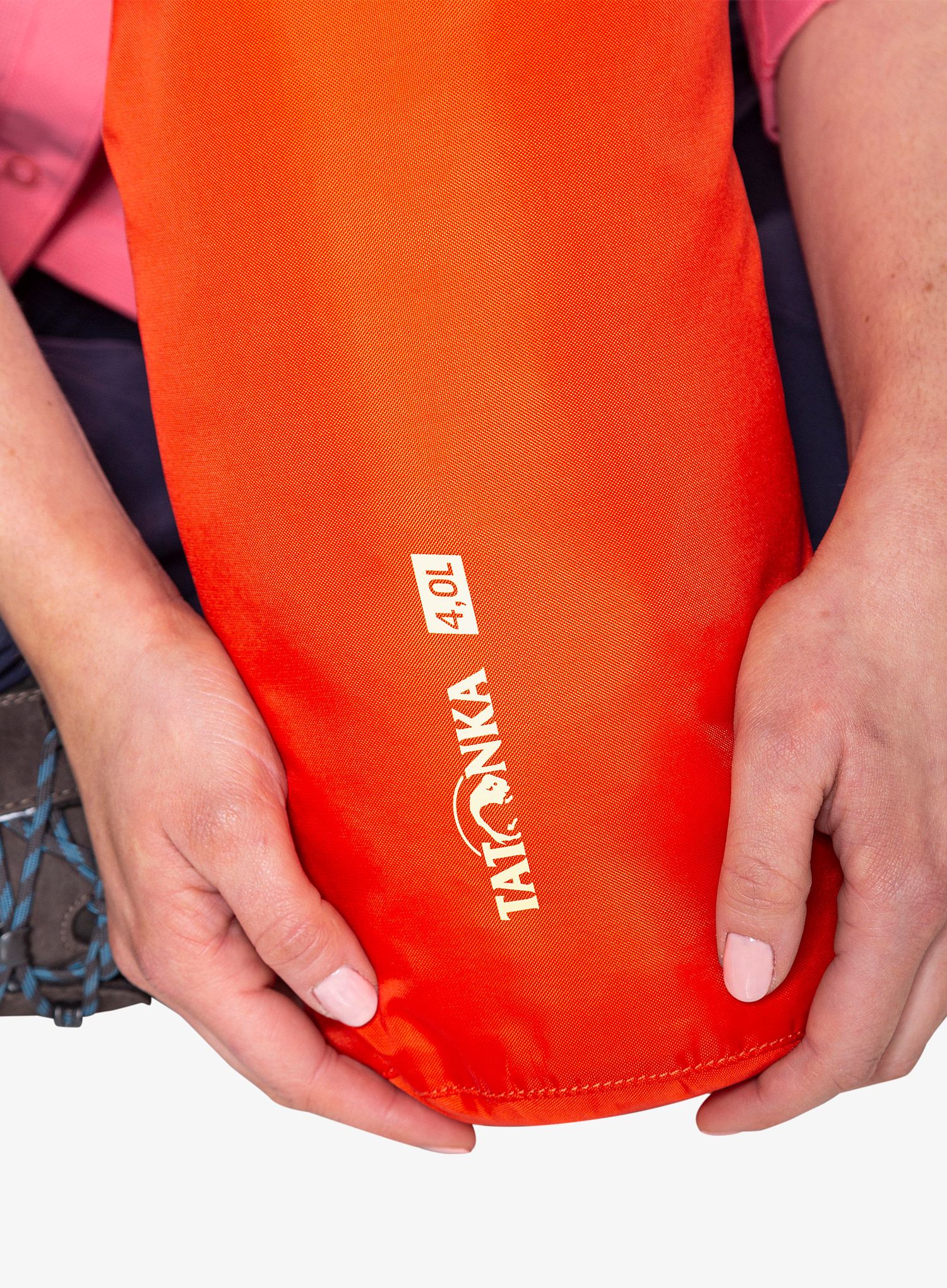 Мішок водонепроникний Tatonka Dry Sack 4L - red orange