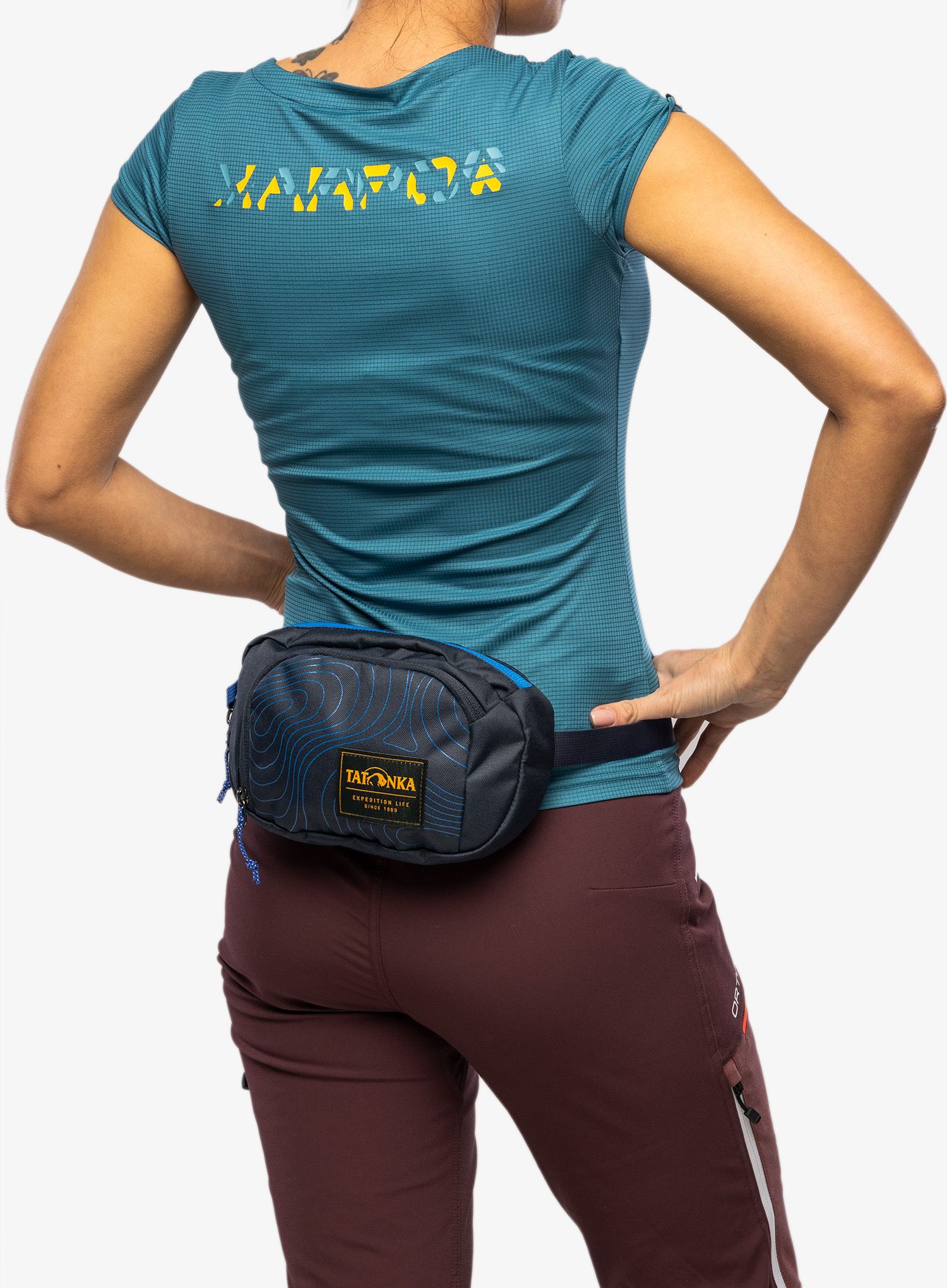 Сумка поясна Tatonka Hip Sling Pack S - navy curve